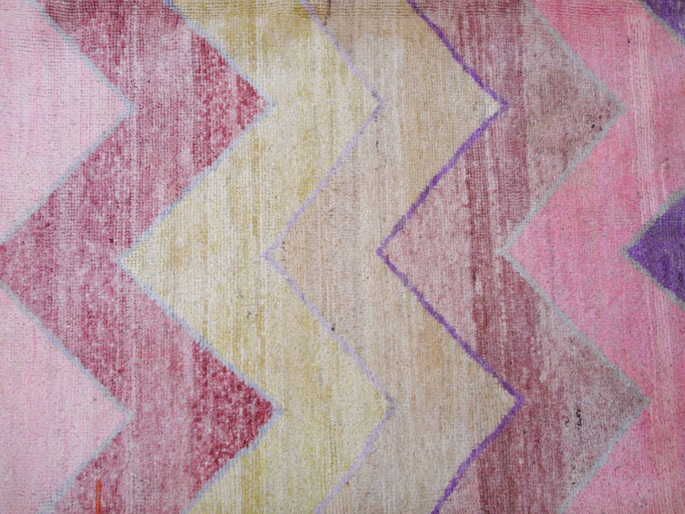 Large Modern Area Rugs - Chevron Pattern - Pastel Colors | 10x13.6 ft | 305x417 cm | HL048213 6 Large Area Modern Rug - Chevron Pattern - Pastel Colors
