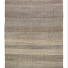 Pastel Brown striped kilim rugs