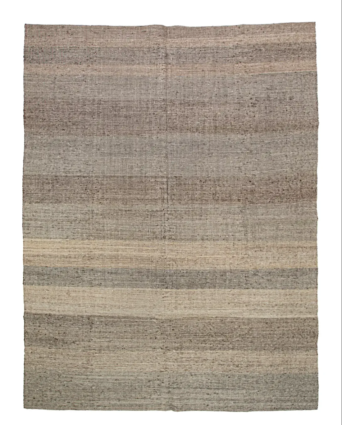 Pastel Brown striped kilim rugs