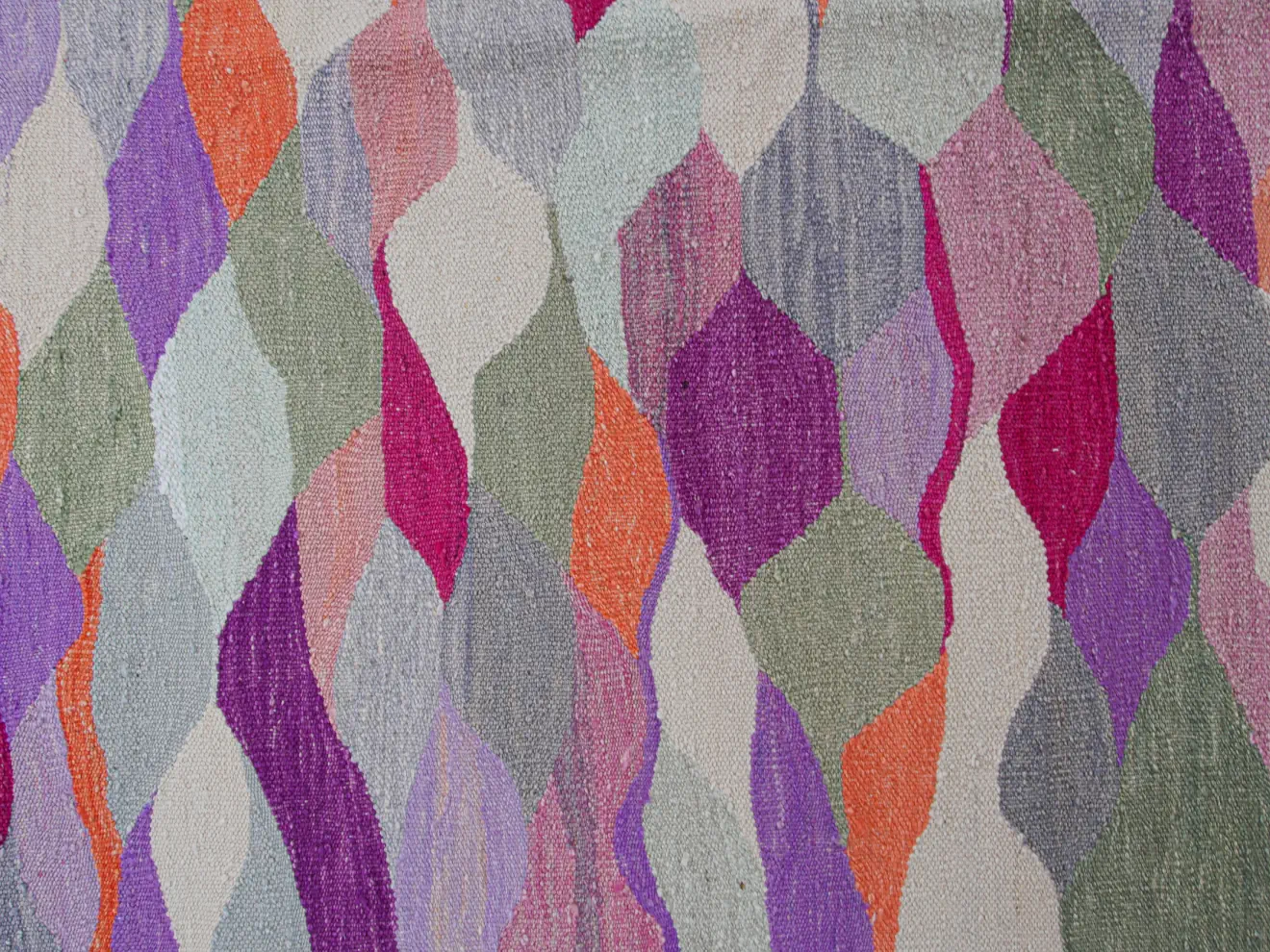 abstract design colorful kilim rug