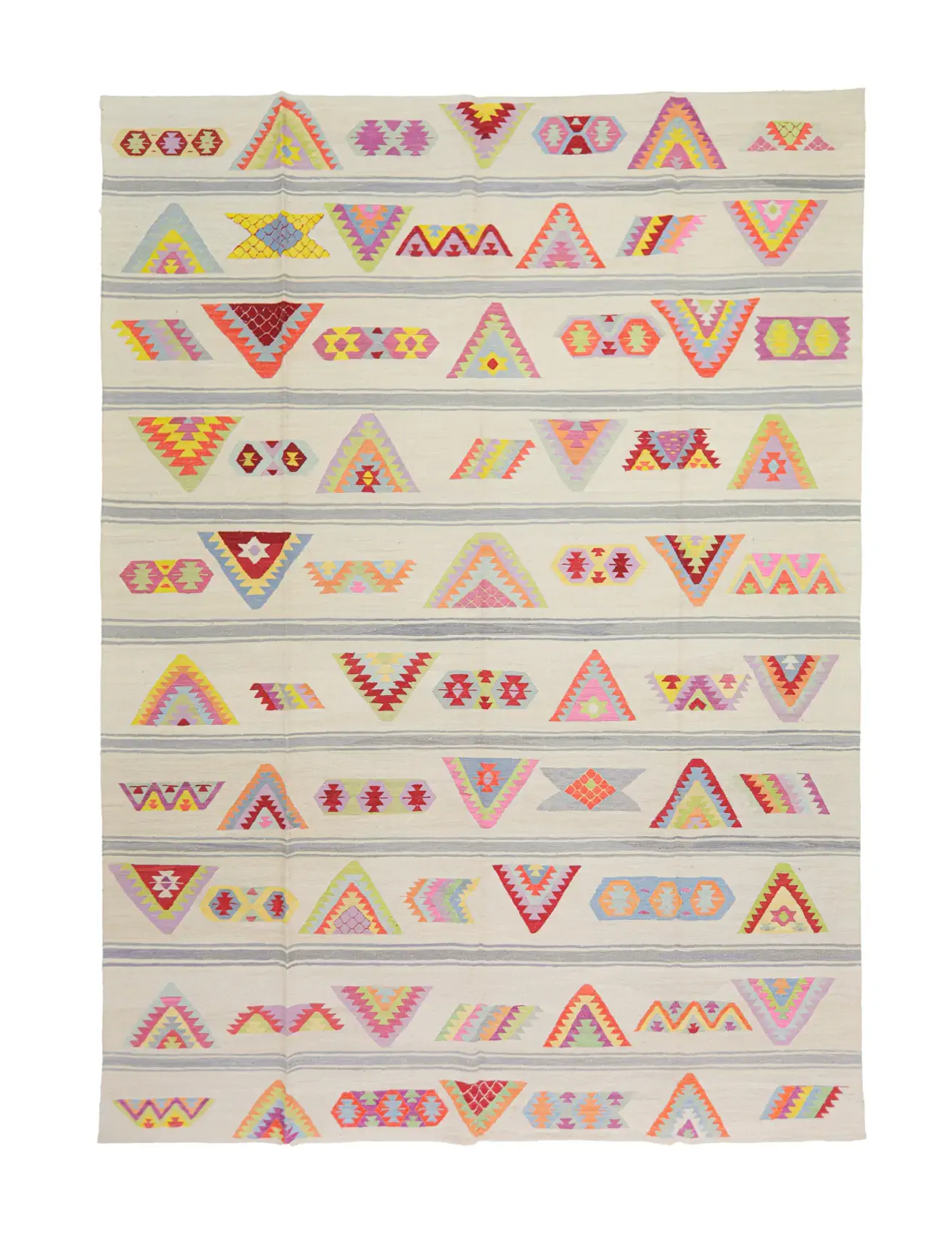 tribal design southwestern style handmade kilim rug