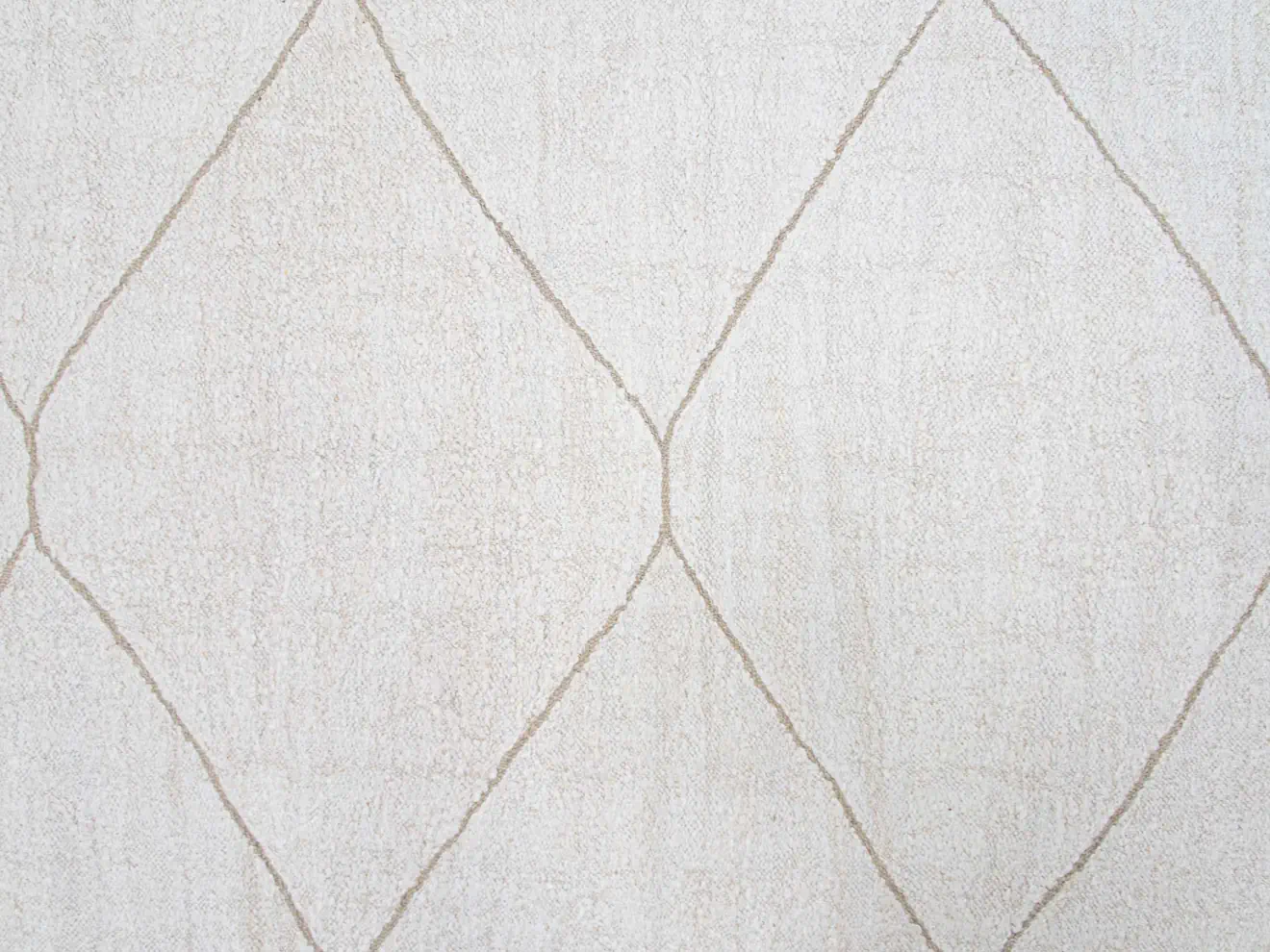 Unwind in Endless Ivory: 34ft Knotisse Runner, Modern Serenity Underfoot | 4x34 ft - 100x1000 cm | KL271521 7 ivory color off white hemp extra long new kilim runner rug