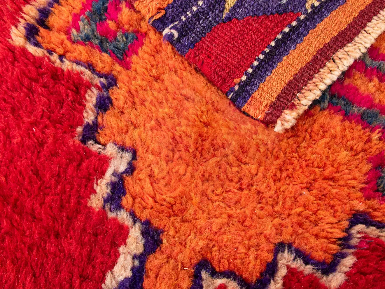 Anatolian Turkish Runner Rug, Vibrant Red