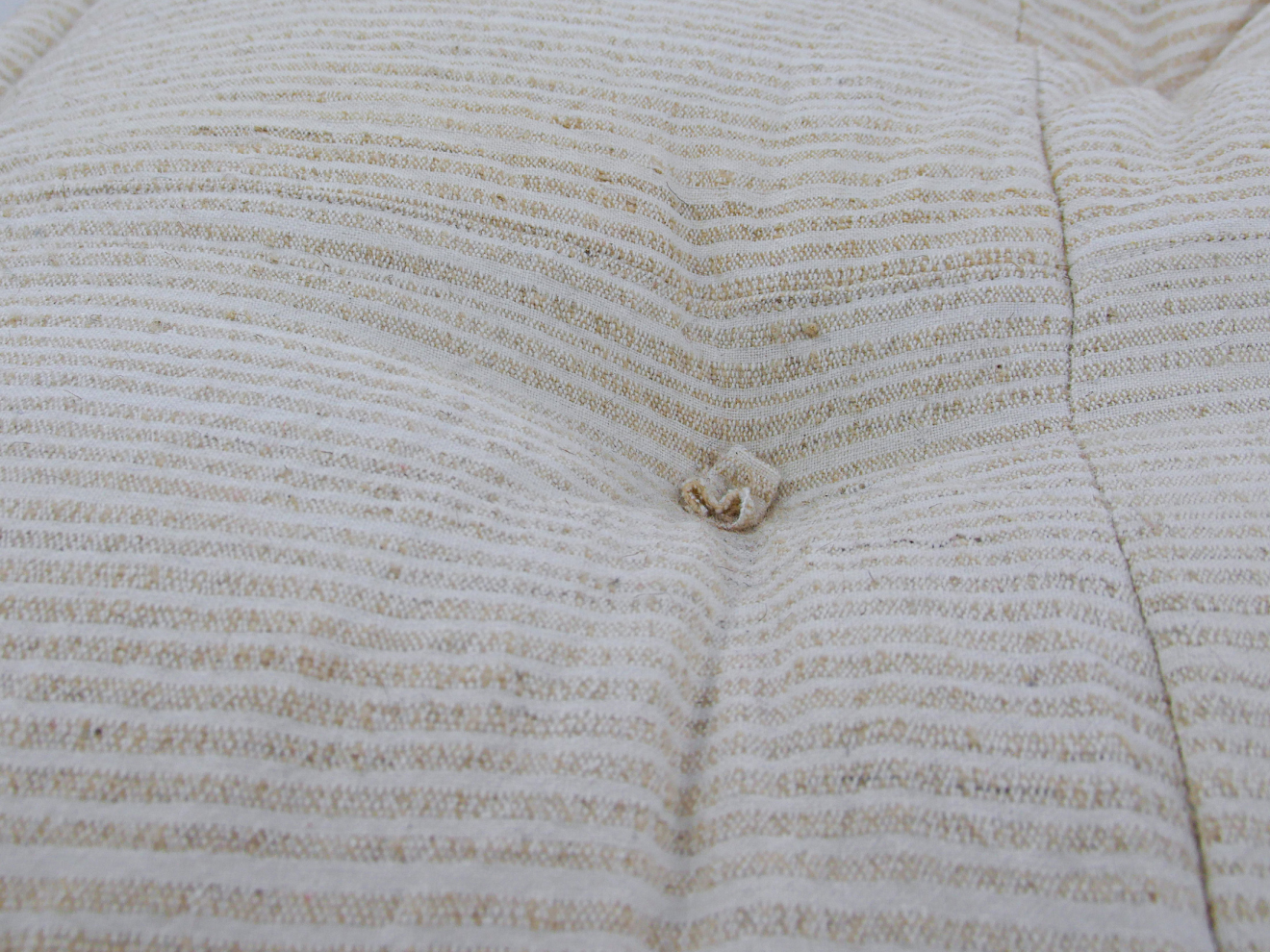 Handmade Cotton Floor Cushion - 40x80in | 100x200cm apx | YM003 11 white cotton floor cushion daybed