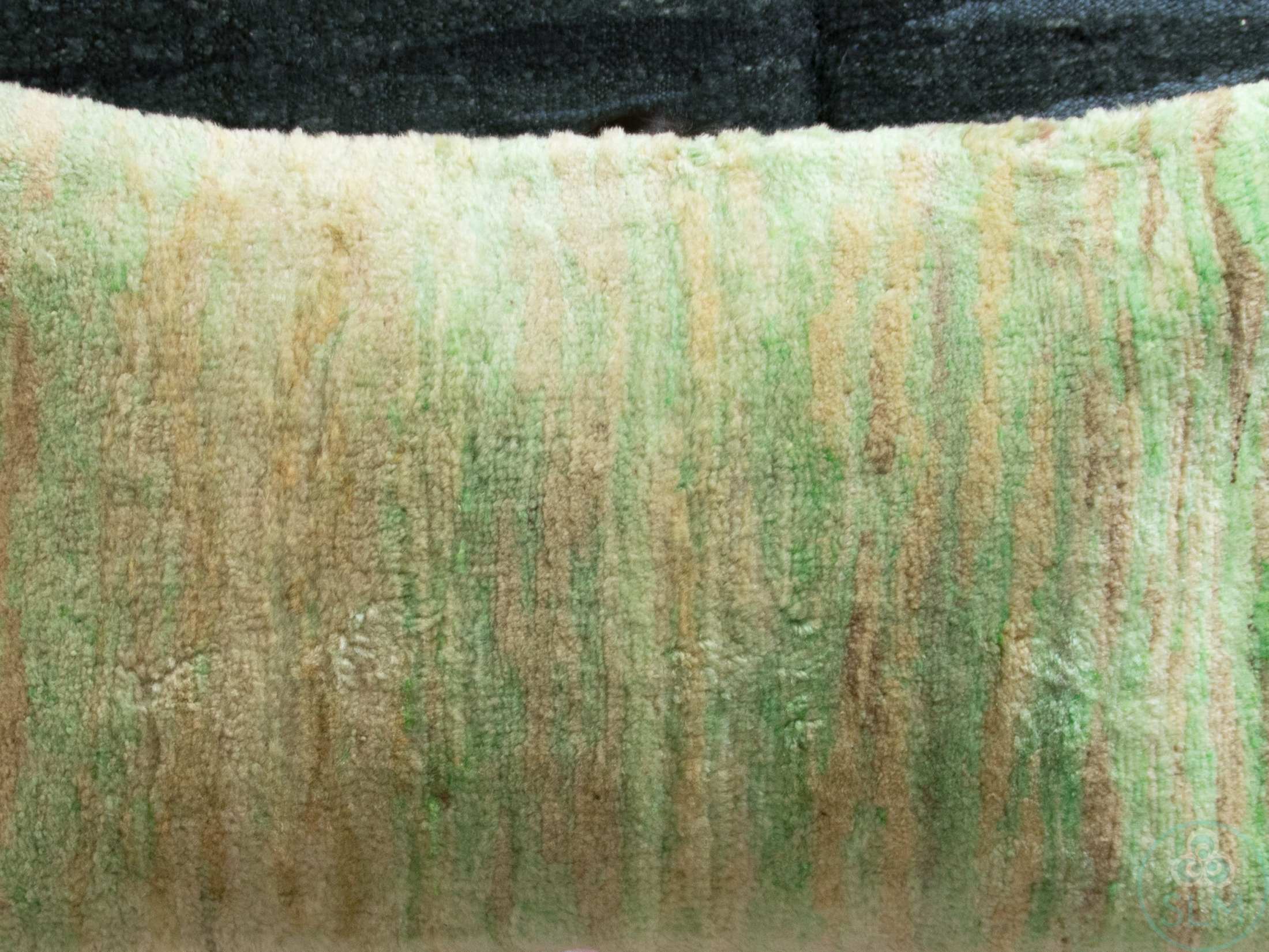 Handmade hemp cotton jutte throw pillow cover