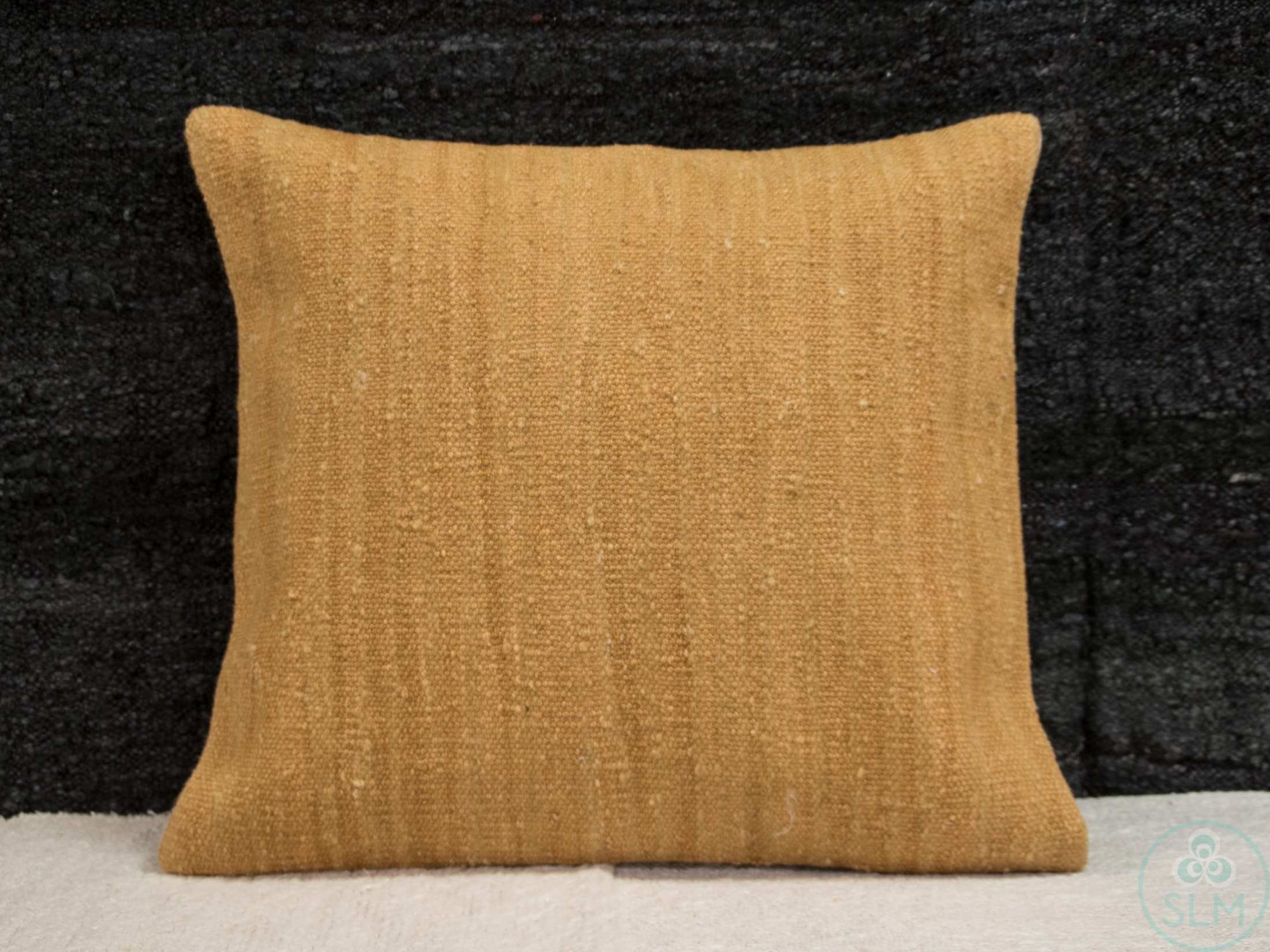 Orange Yellow Mustard Color Kilim Pillow Case 20x20 Handmade Cotton Cover 11 il fullxfull.4240675737 m22a