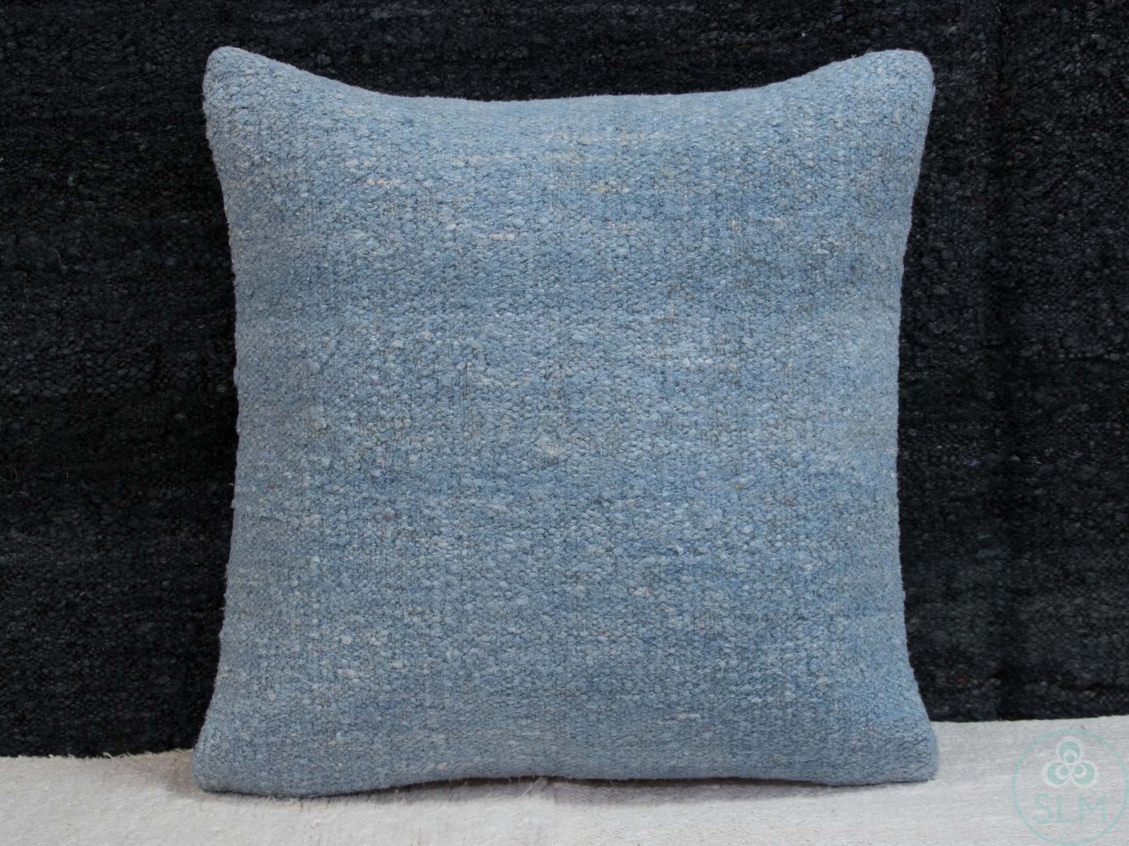 Handmade hemp cotton jutte throw pillow cover