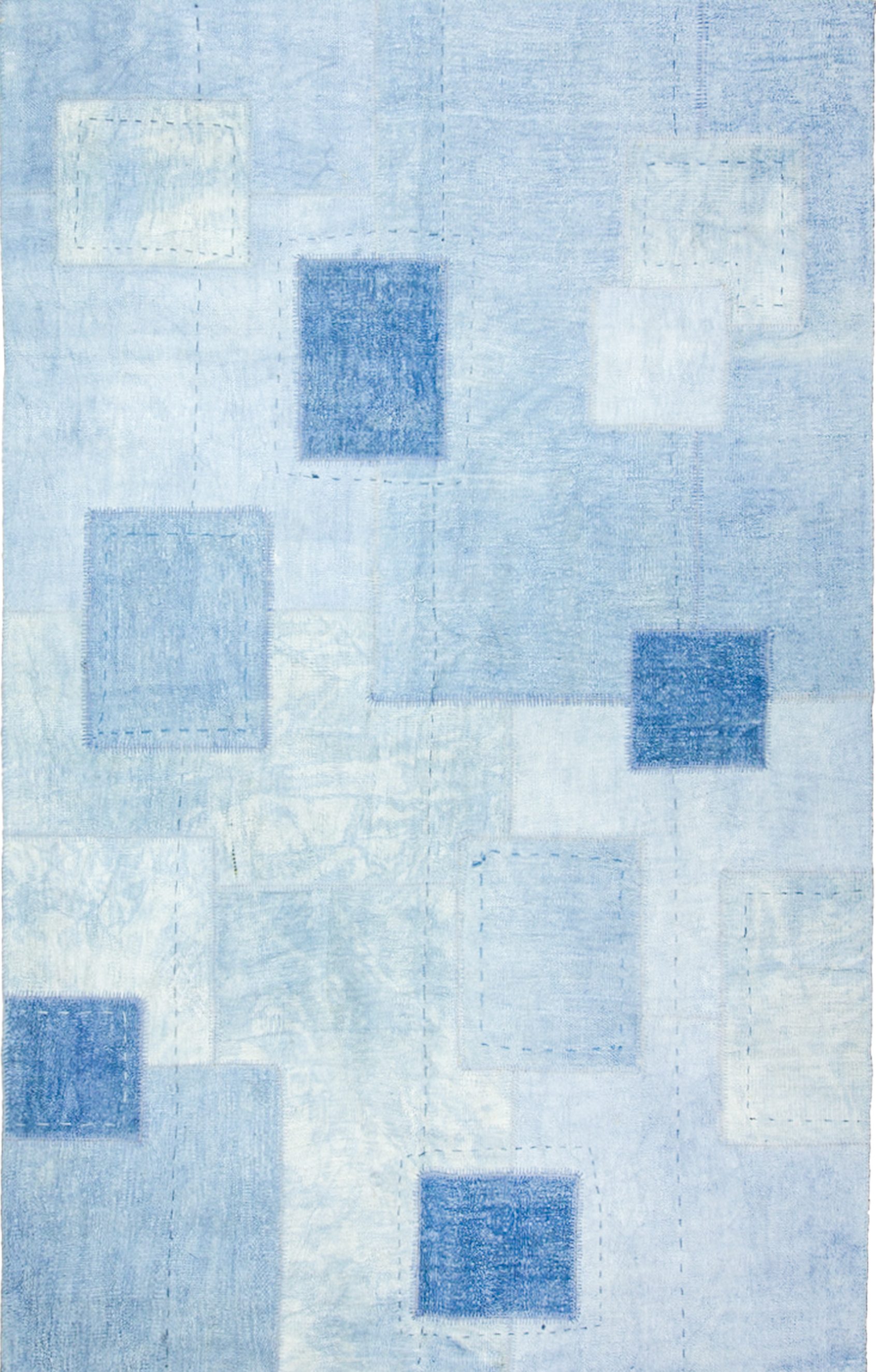 YA-MA Collection - Program Line Indigo Hemp Patchwork