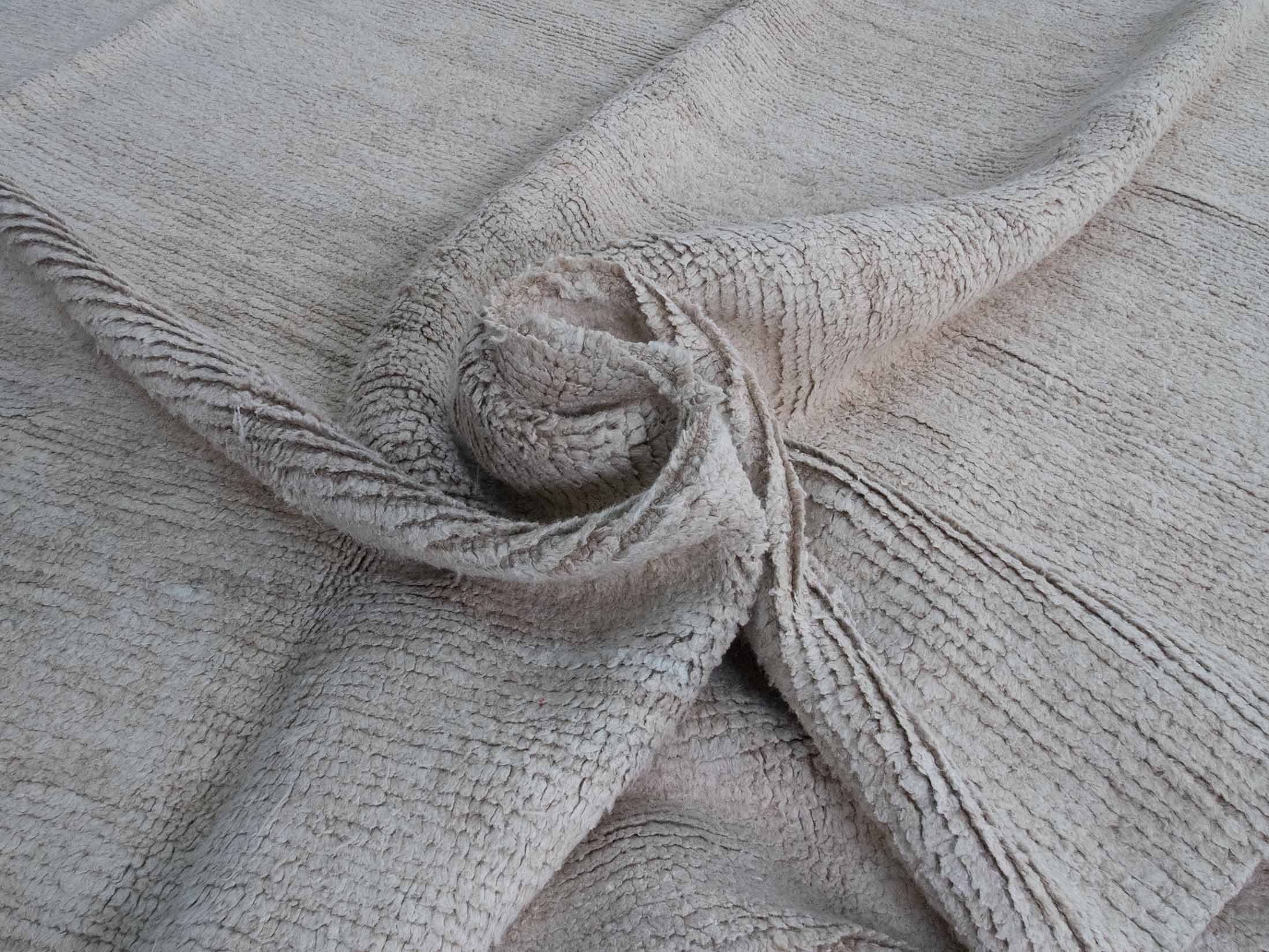 sandstone hemp kilim rug