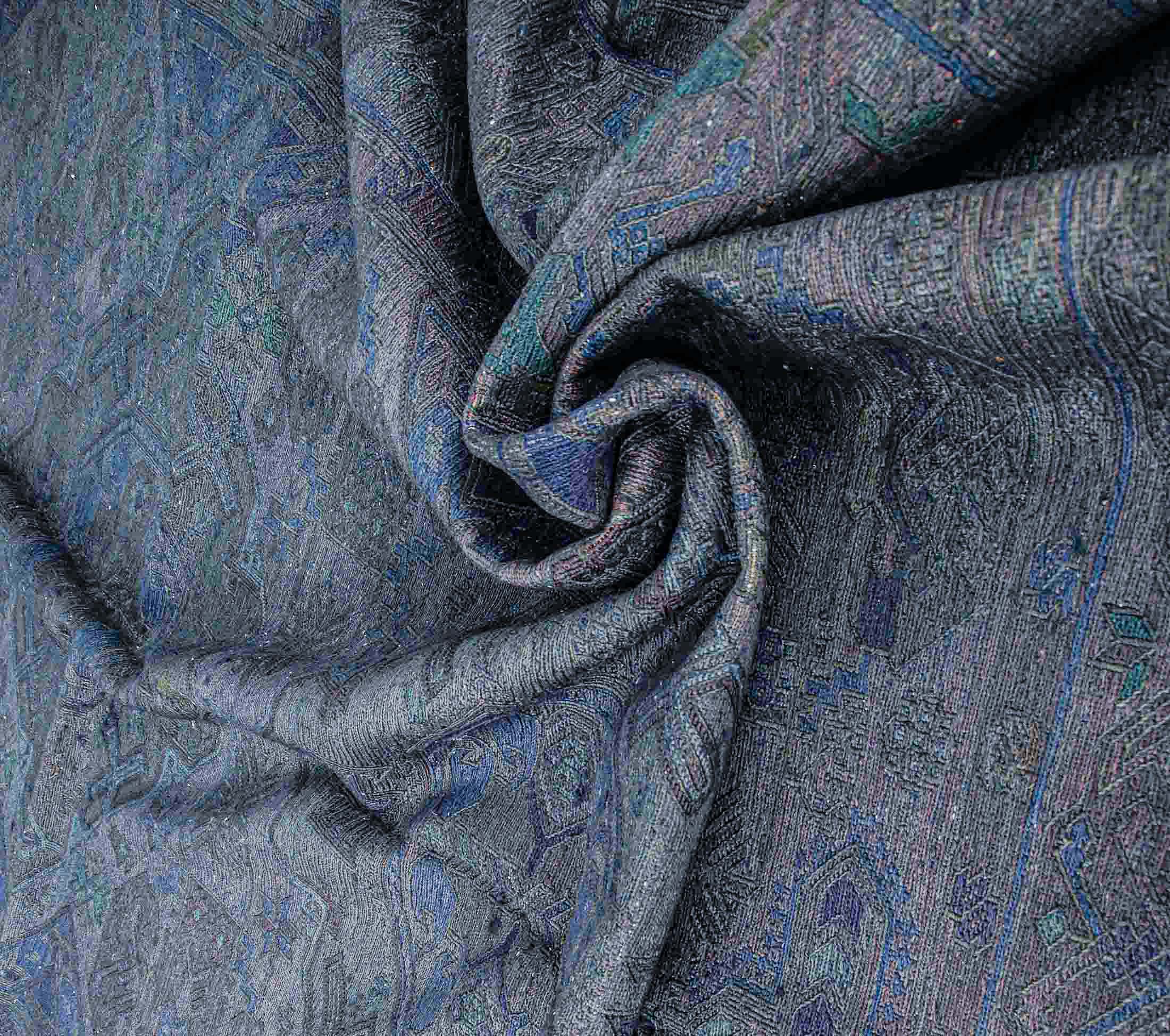 Handwoven vintage Soumak kilim rug