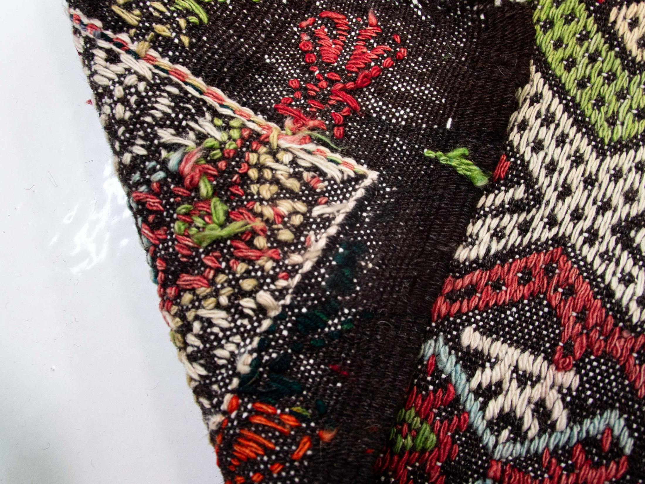 vintage turkish cicim jejim kilim rug