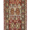 West Anatolian Denizli Esme Vintage Kilim Geometrici PAttern