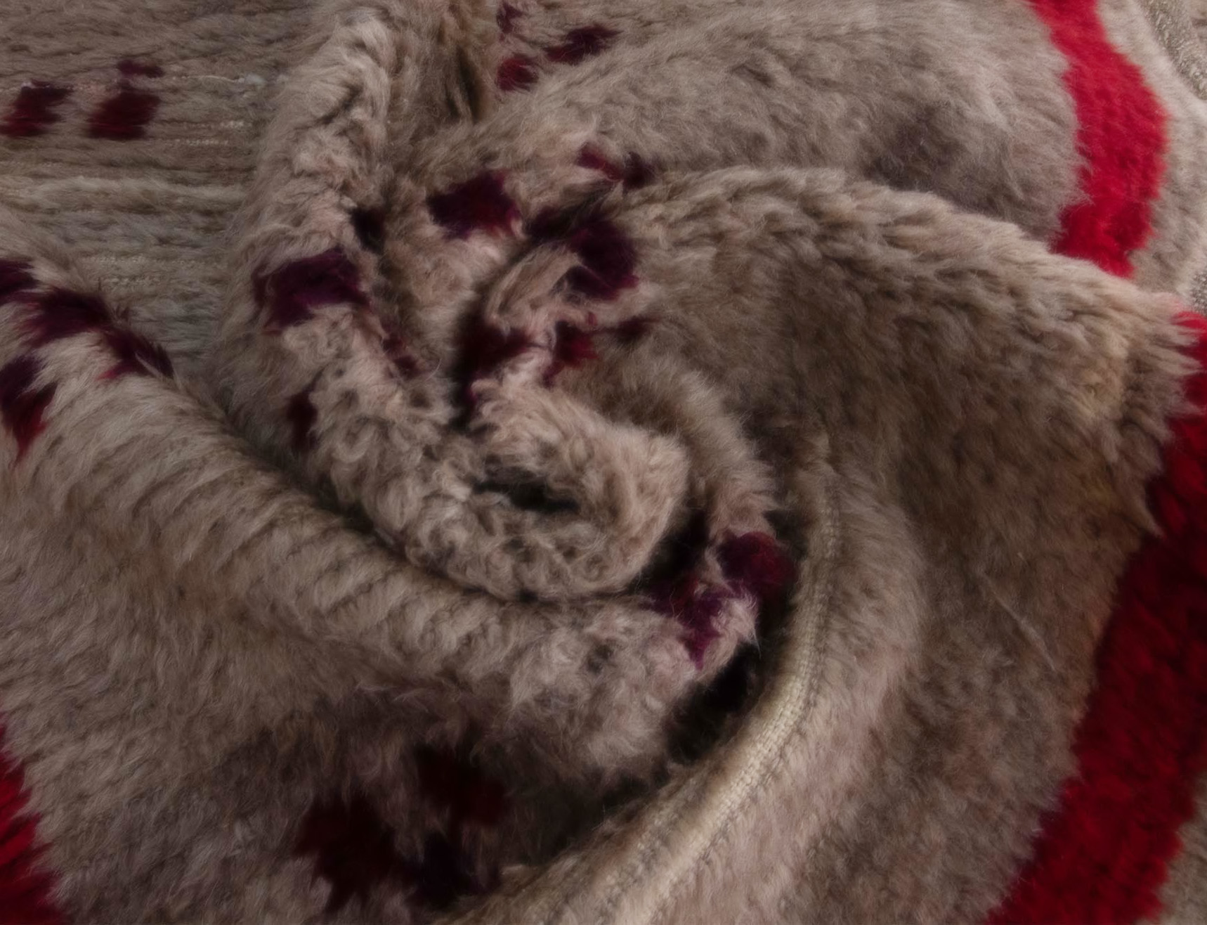 Authentic Vintage Turkish Tulu Rugs