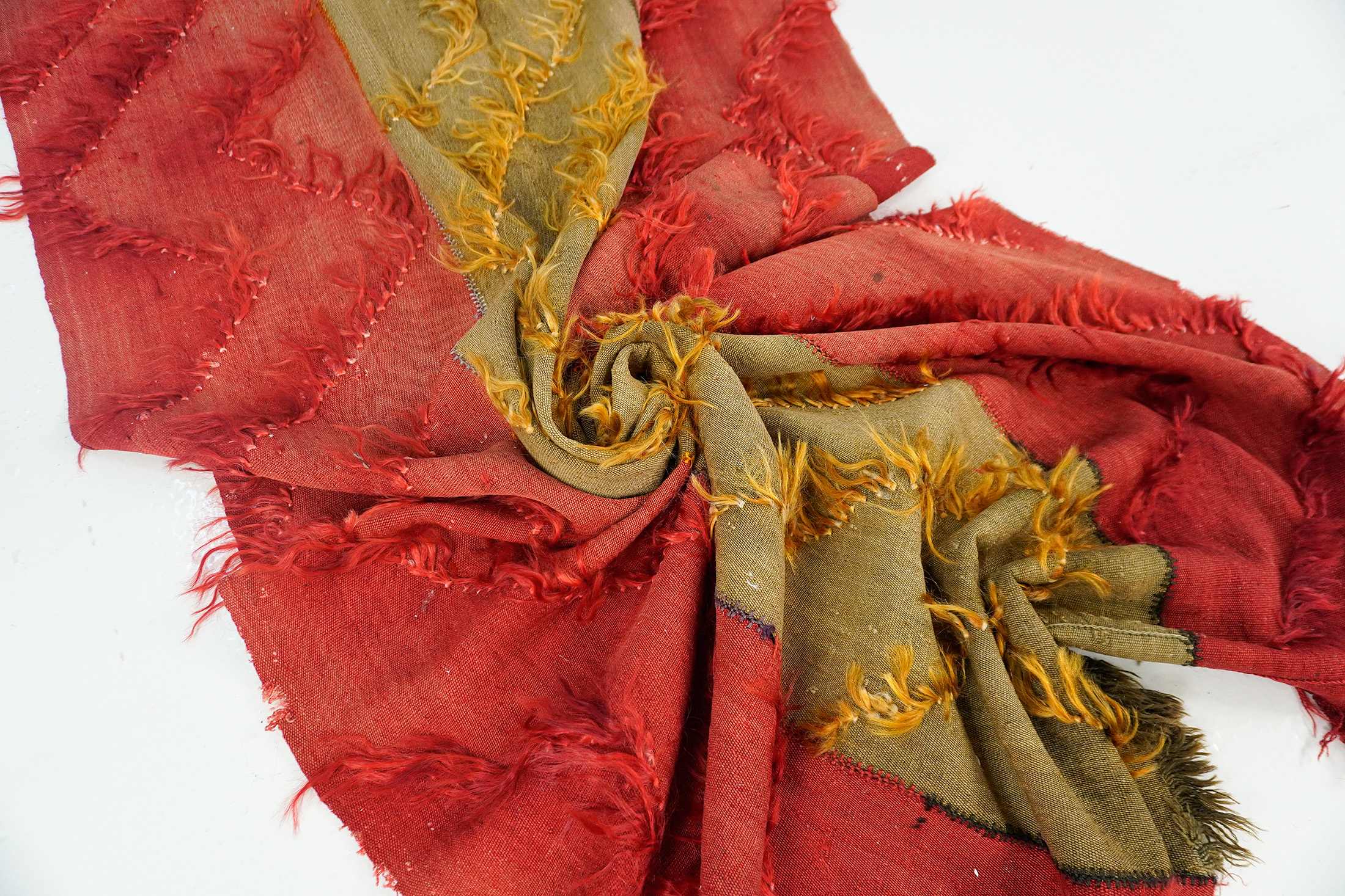 Vintage Turkish Kilim Rugs Perde