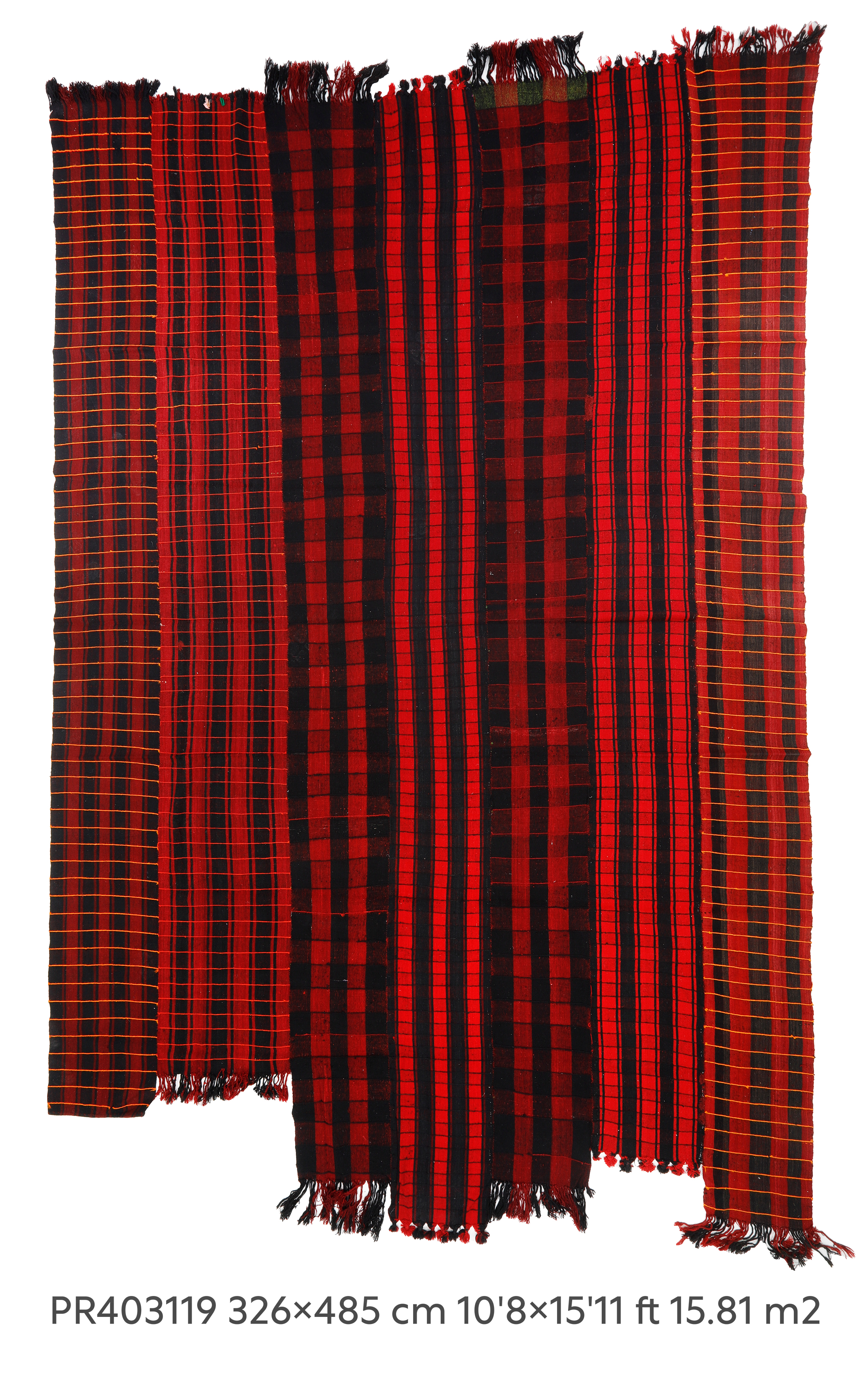 Vintage Turkish Kilim Rugs Perde