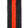 Vintage Turkish Kilim Rugs Perde | Red Black Green Stripes | 125x520 cm - 4x17 ft | PR428519 1 Vintage Turkish Kilim Rugs Perde
