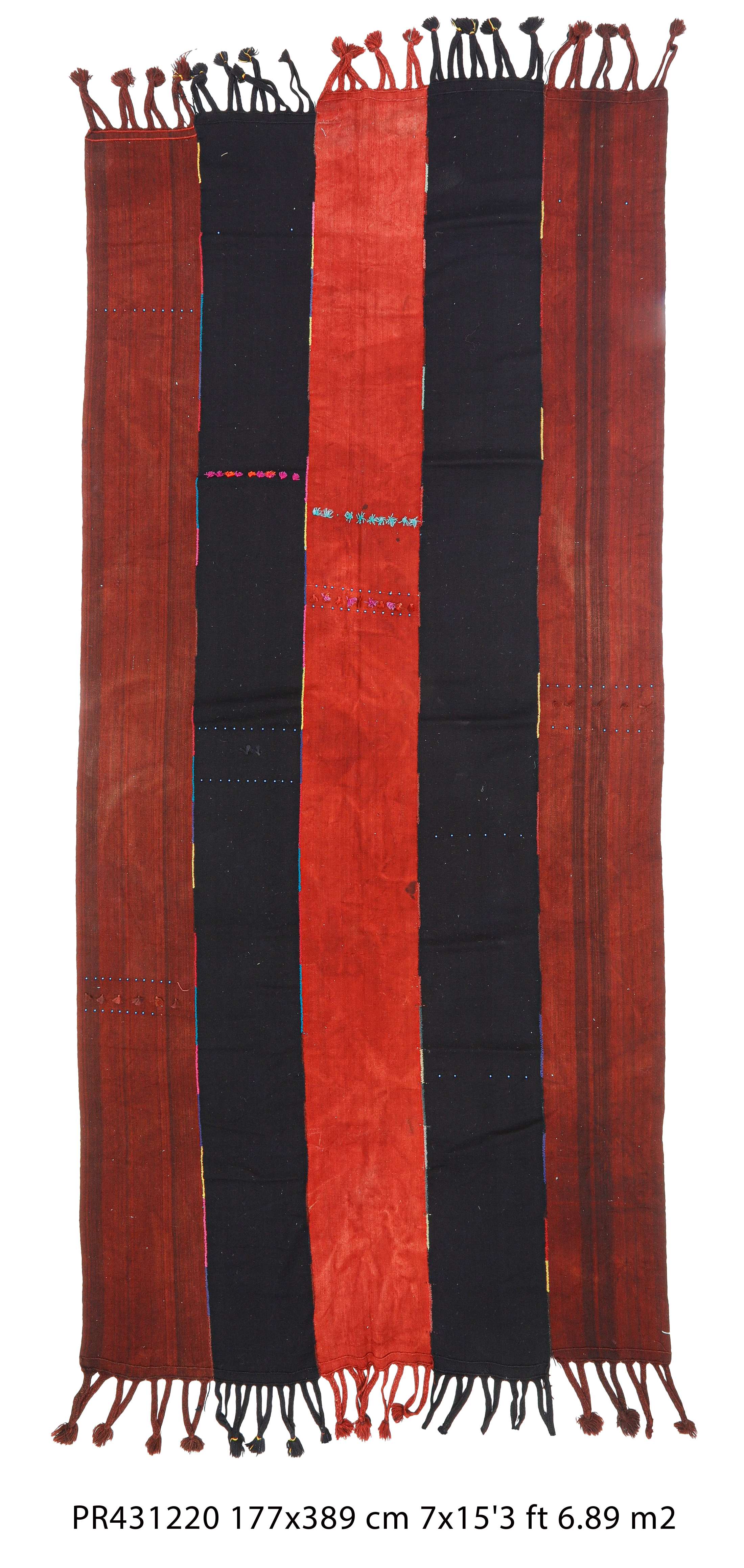 Vintage Kilim Perde Rug