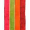 Vintage Kilim Perde Rug Runner| Red Orange Green Pink Stripes | 150x450 cm - 5x15 ft | PR431320 1 Vintage Kilim Perde Rug