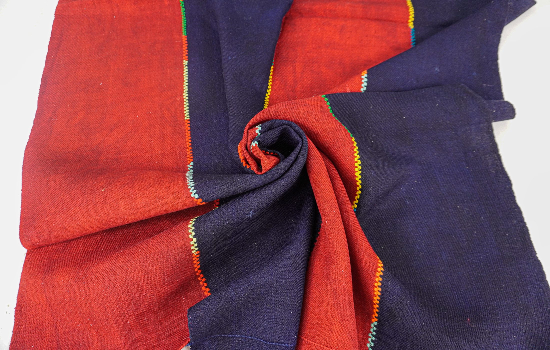 Vintage Kilim Perde Rug runner