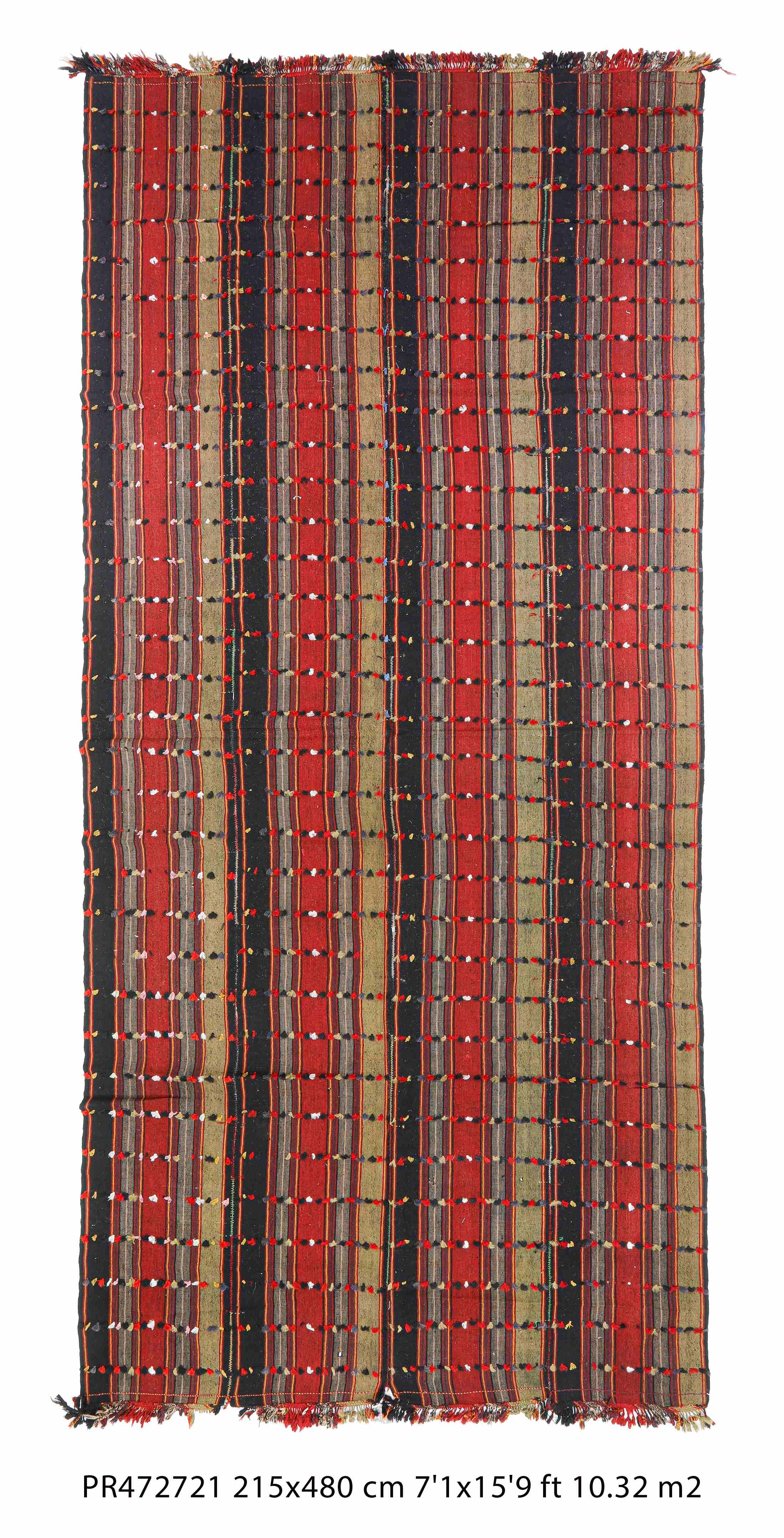 Vintage Turkish Kilim Rugs Perde