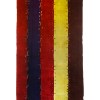 Vintage Turkish Kilim Rugs Perde | Red Black Green Stripes | 250x530 cm - 8x17 ft | PR502522 2 Vintage Turkish Kilim Rugs Perde
