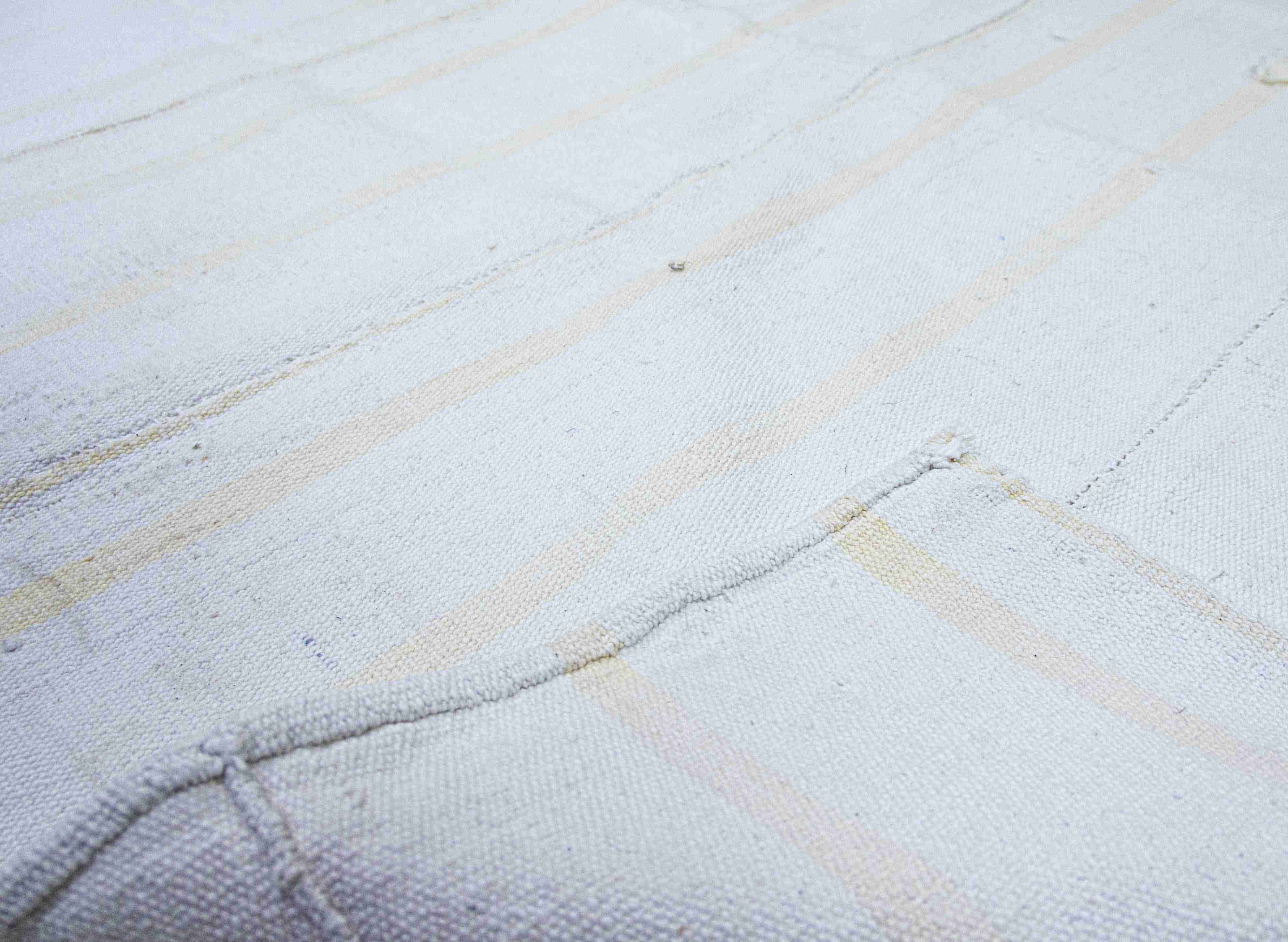 Turkish Cotton Kilim Rug : Adana Vintage Carpet | 175x315 cm - 5.70x10 ft | PR541323 8 Turkish cotton kilim rug Adana kilim