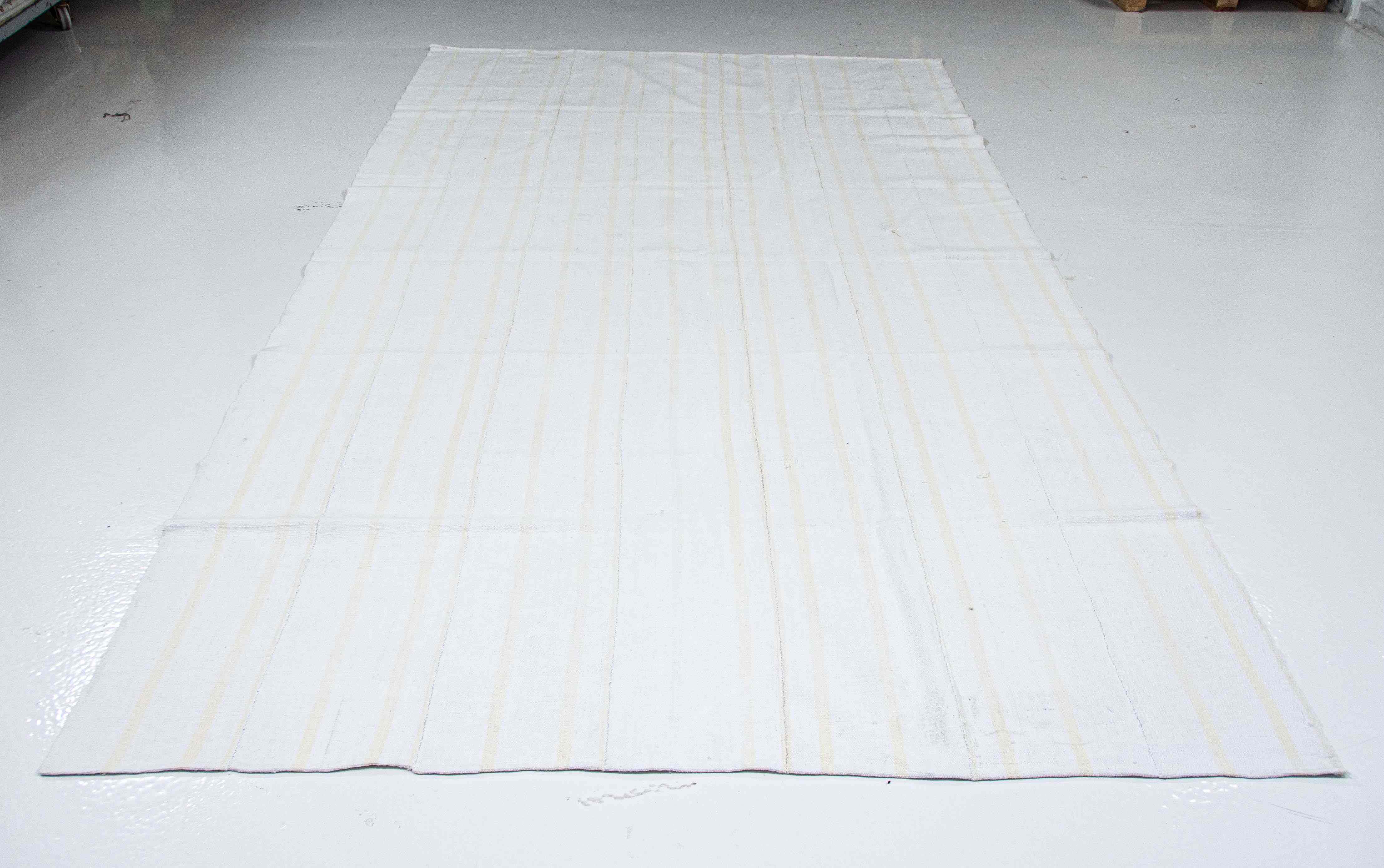 Turkish Cotton Kilim Rug : Adana Vintage Carpet | 175x315 cm - 5.70x10 ft | PR541323 5 Turkish cotton kilim rug Adana kilim