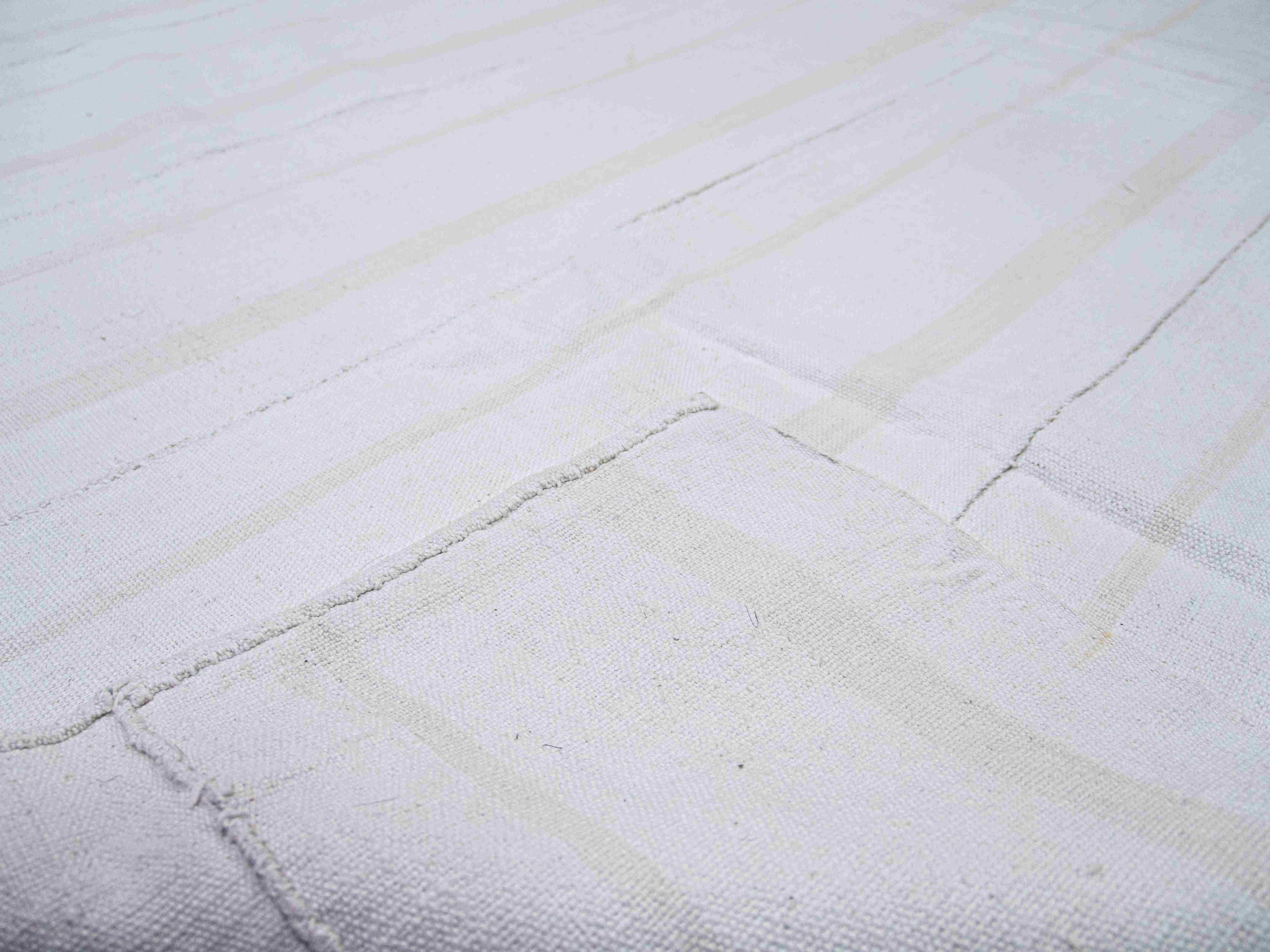 Turkish Cotton Kilim Rug : Adana Vintage Carpet | 140x340 cm - 5x11 ft | PR541523 5 Turkish cotton kilim rug Adana kilim runner