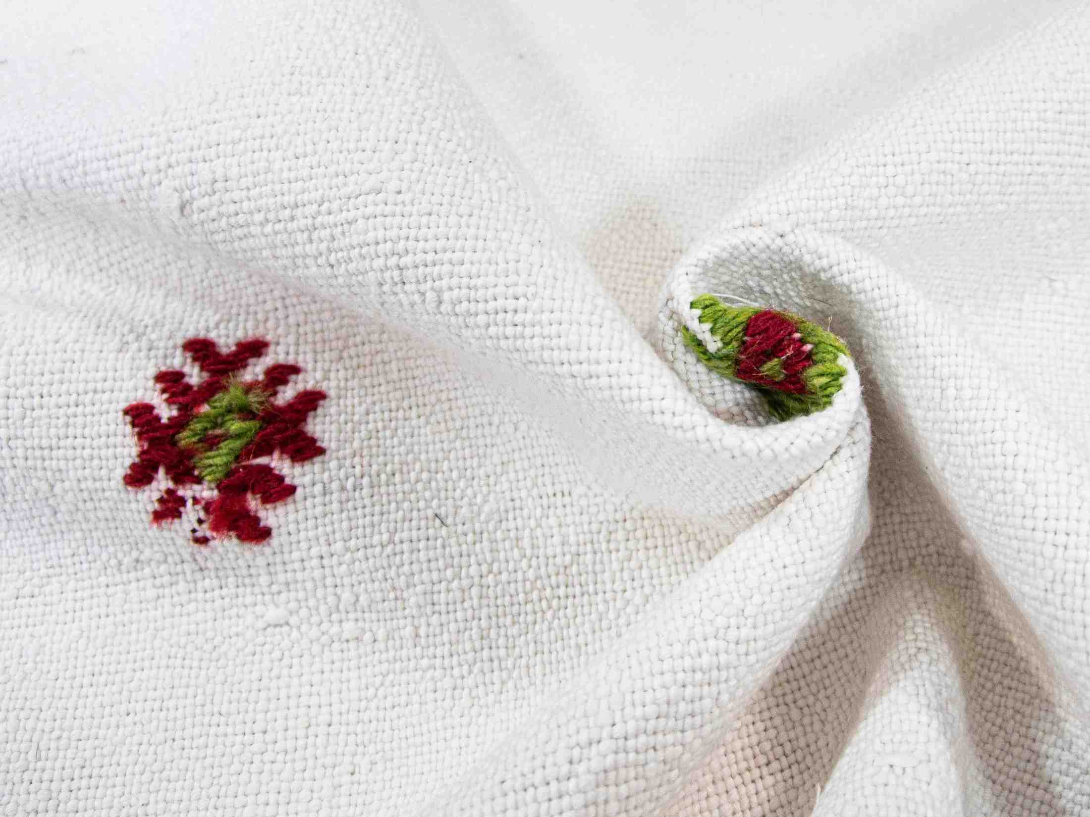 Turkish cotton kilim rug Adana kilim