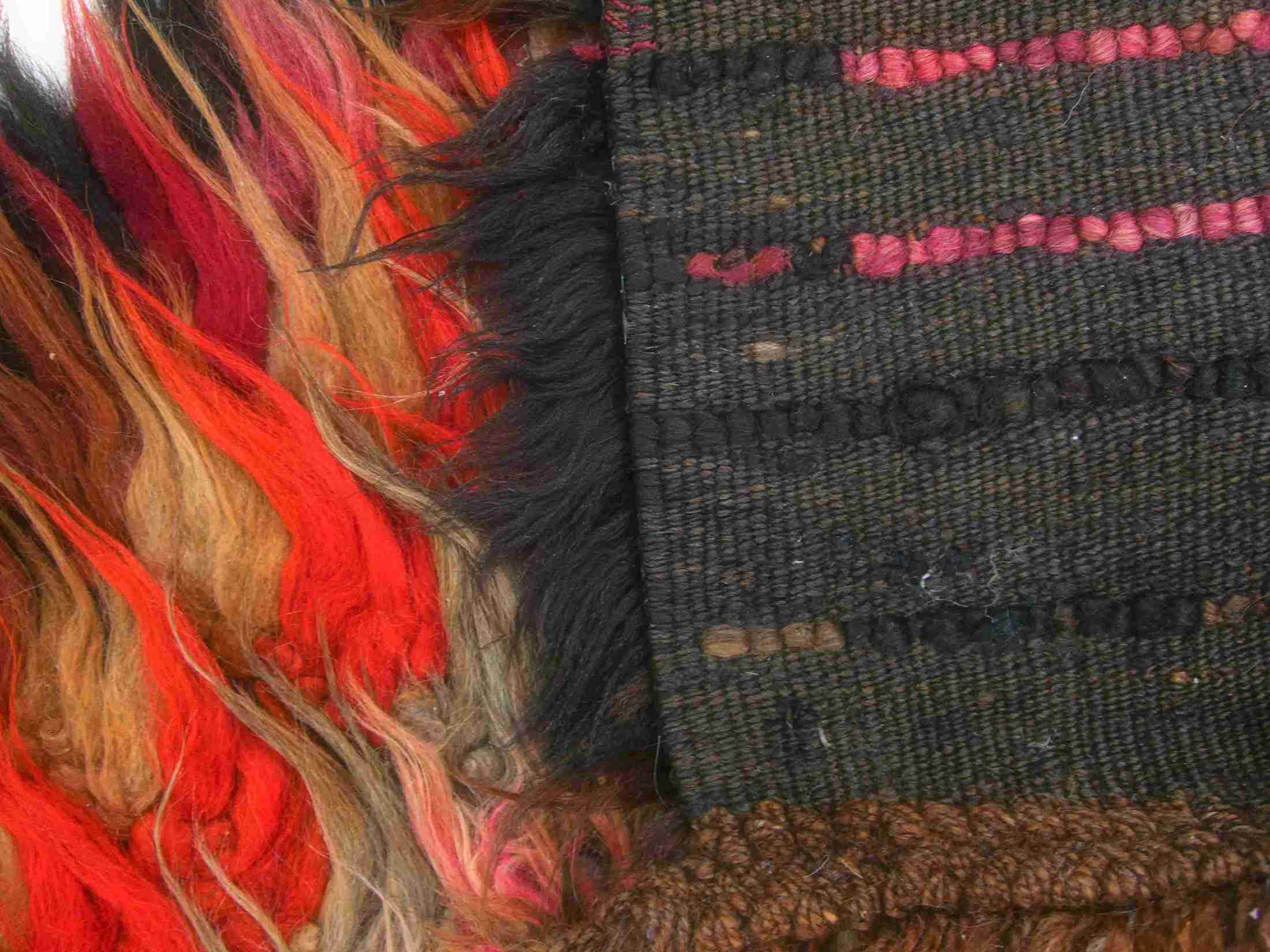 Authentic Vintage Turkish Tulu Rugs