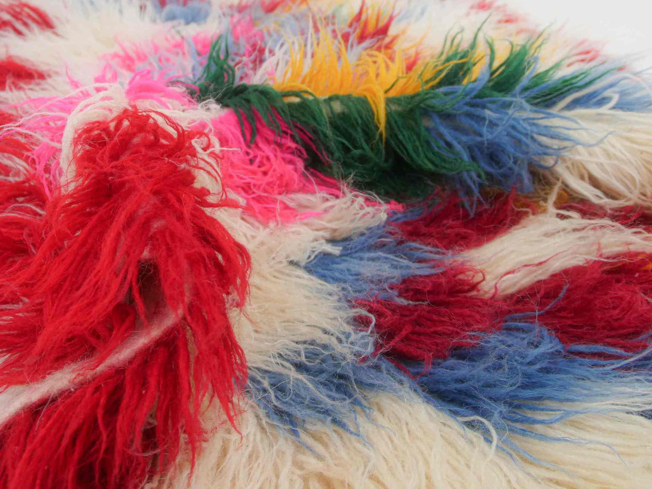 Authentic Vintage Turkish Tulu Rugs