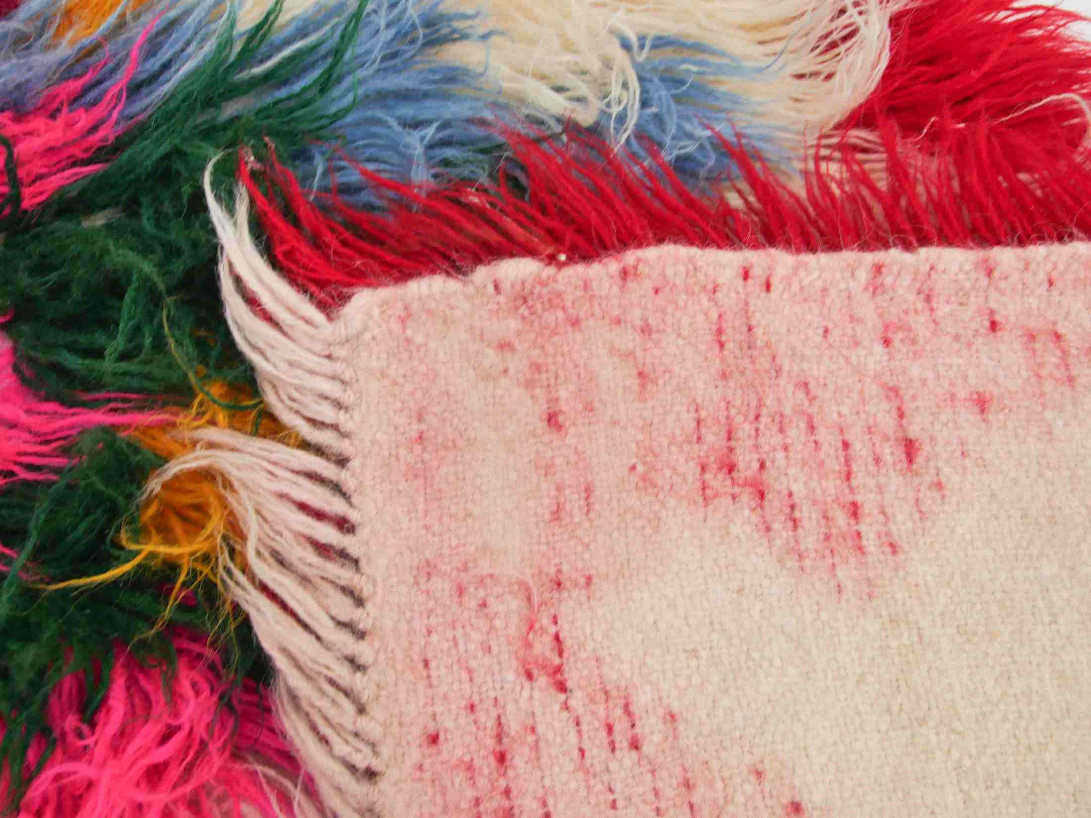 Authentic Vintage Turkish Tulu Rugs