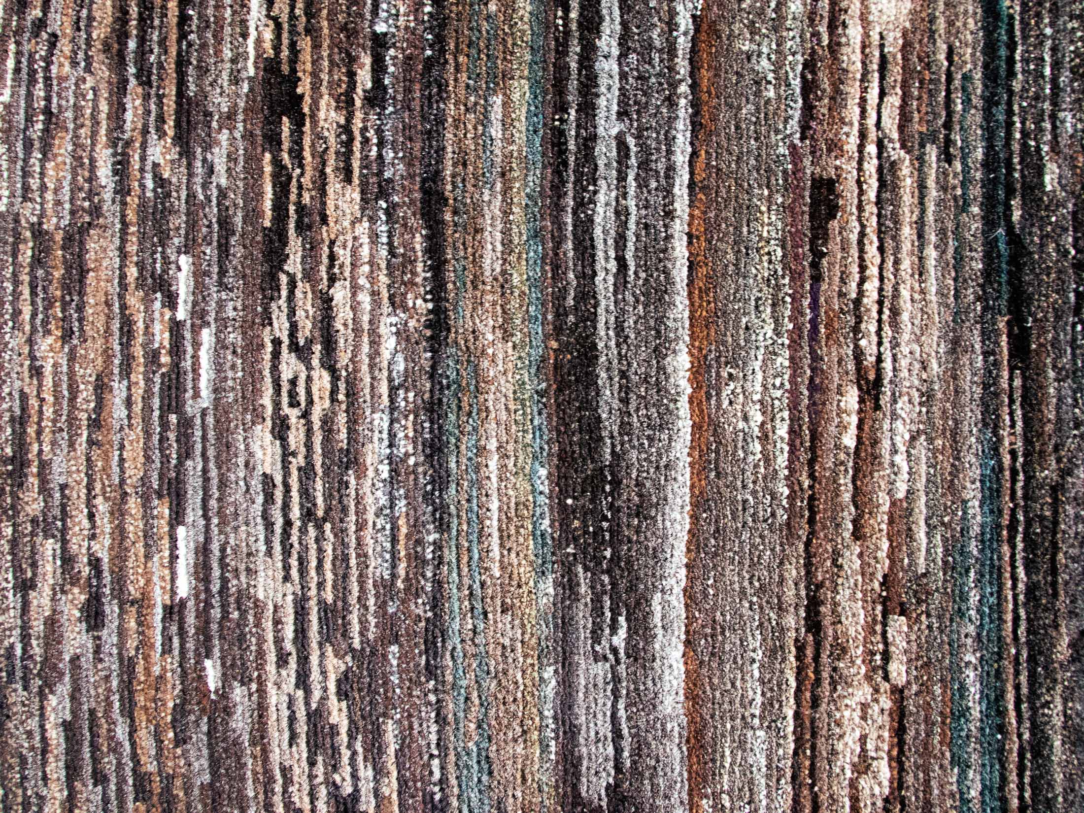 abstract area brown rug 10x15