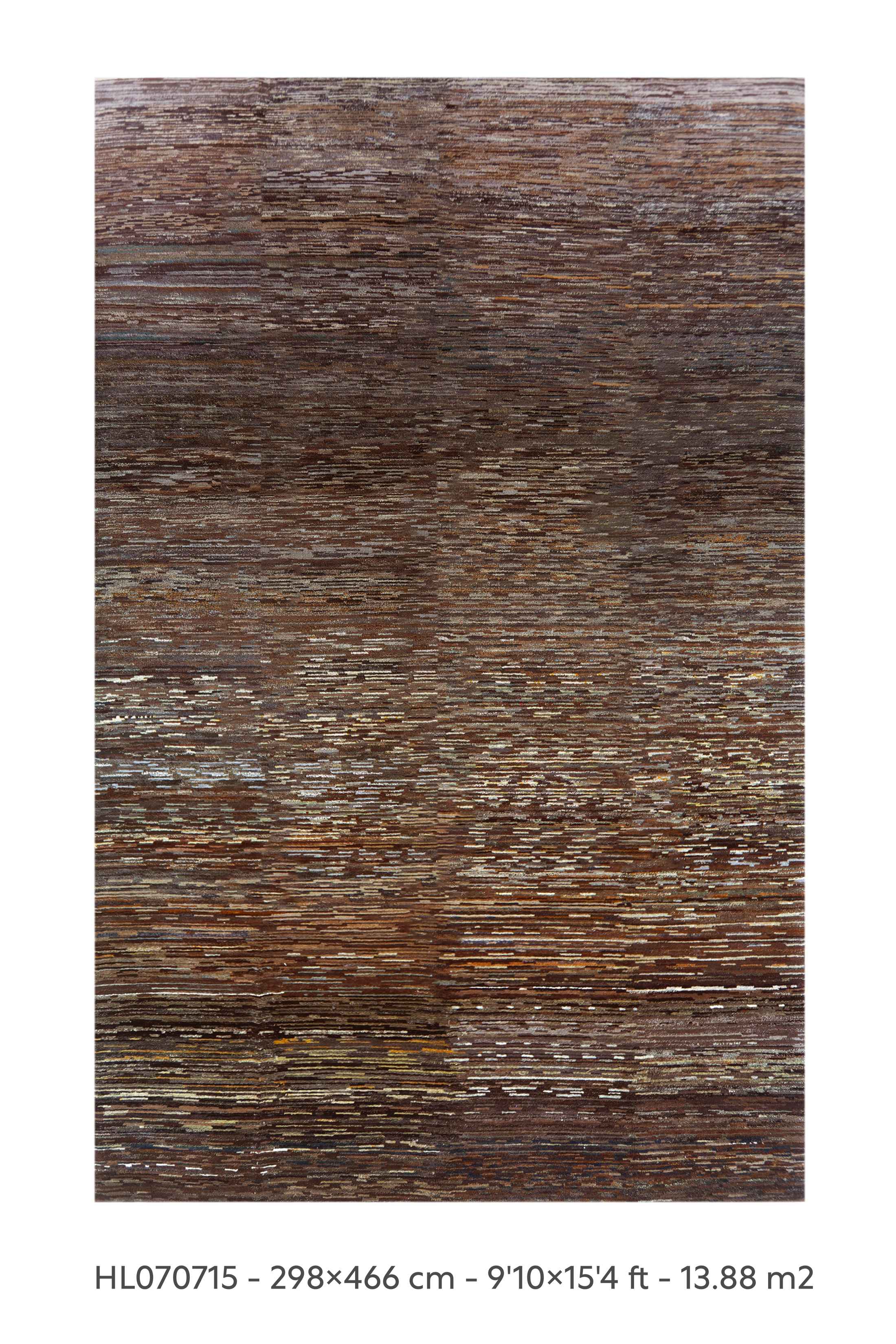 abstract area brown rug 10x15
