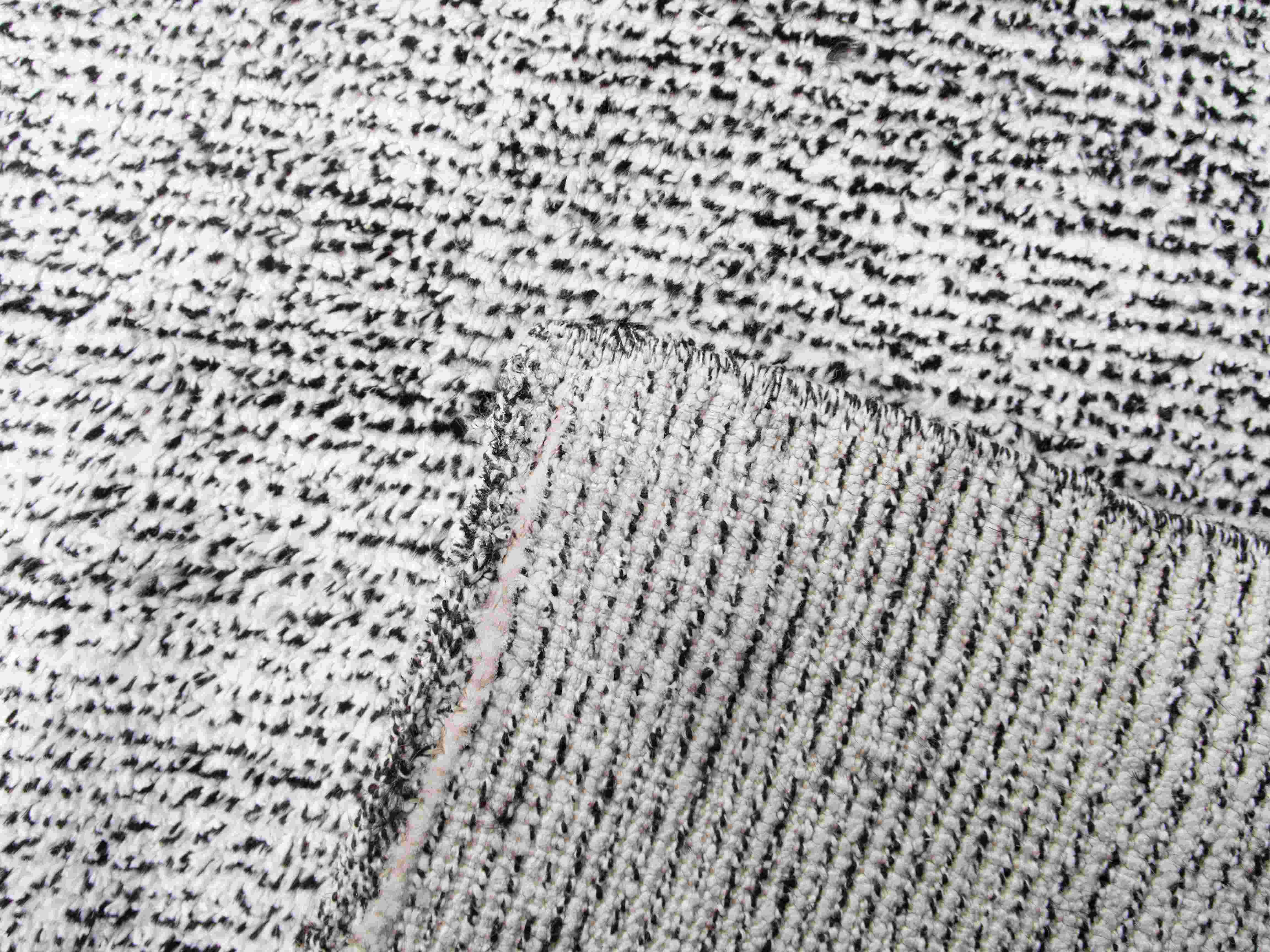Handmade Turkish Wool Rug Modern Design | Gray Fracture | 127x230 cm - 4x7.5ft | HL081016 7 turkish wool rug modern design