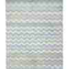 Large Area Modern Rug - Chevron Pattern - Pastel Colors