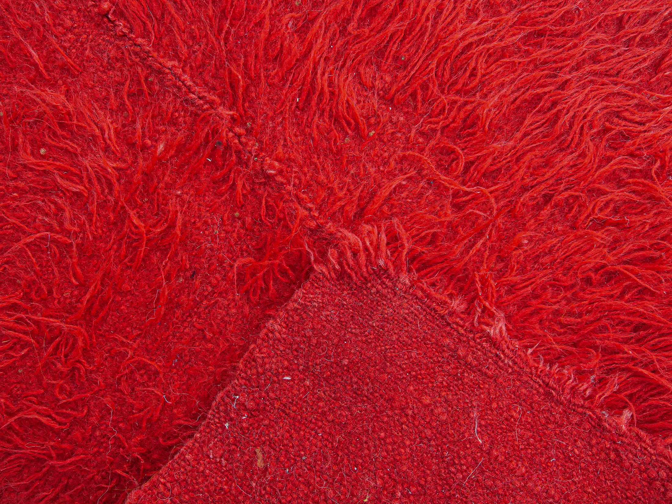 authentic vintage Turkish tulu rugs