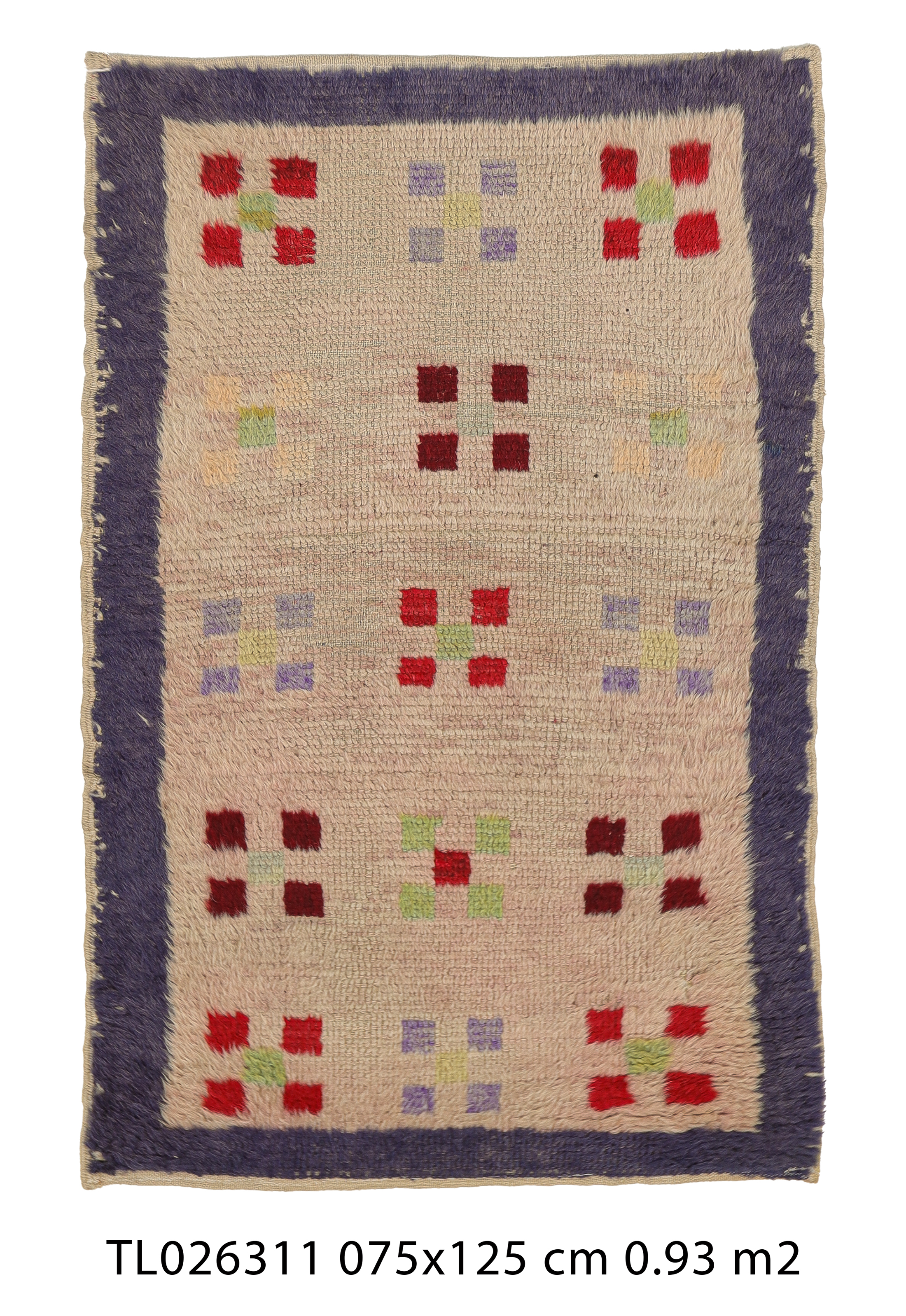 authentic vintage Turkish tulu rugs