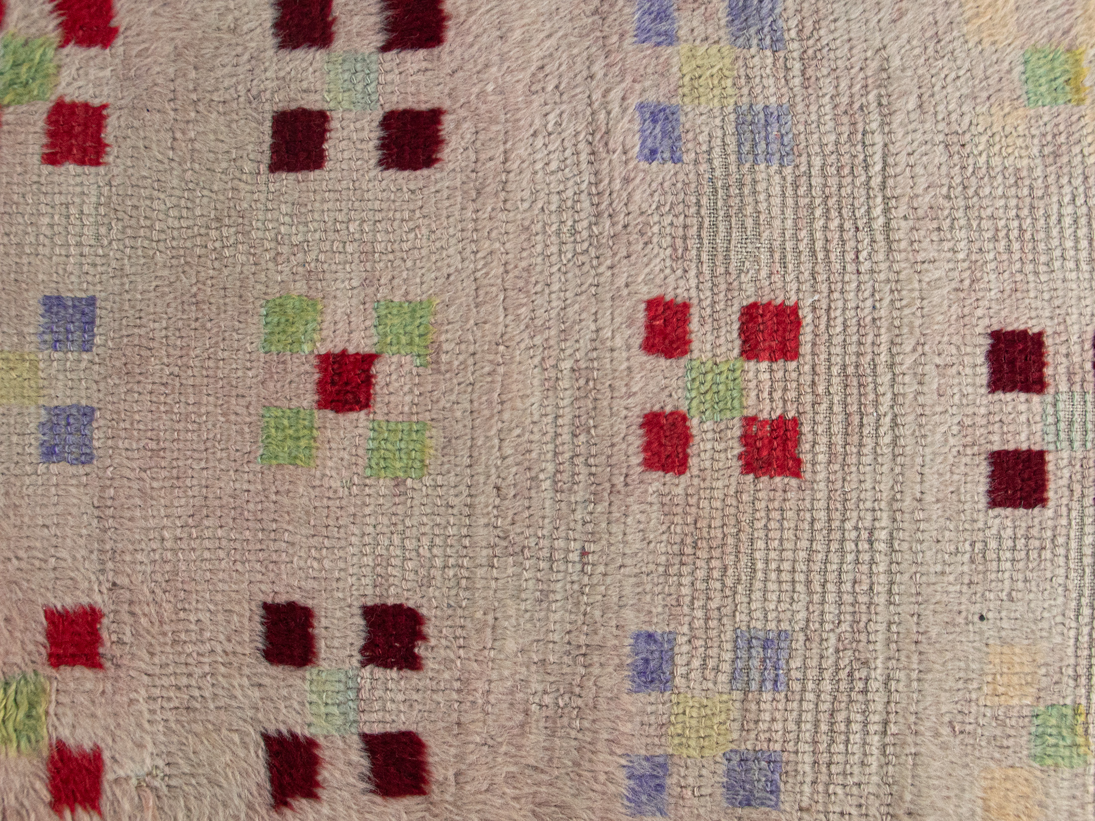 authentic vintage Turkish tulu rugs