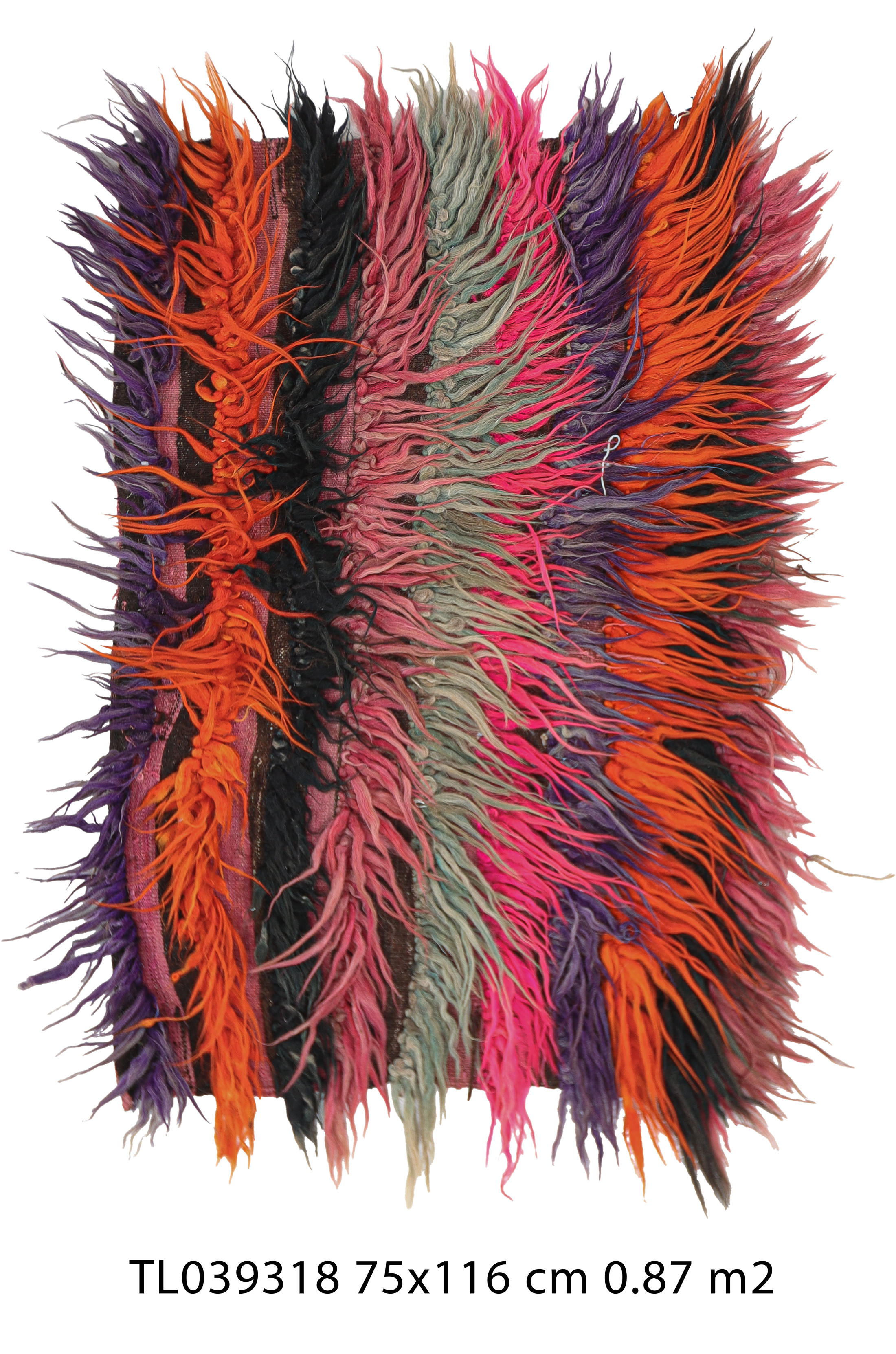 authentic vintage Turkish tulu rugs