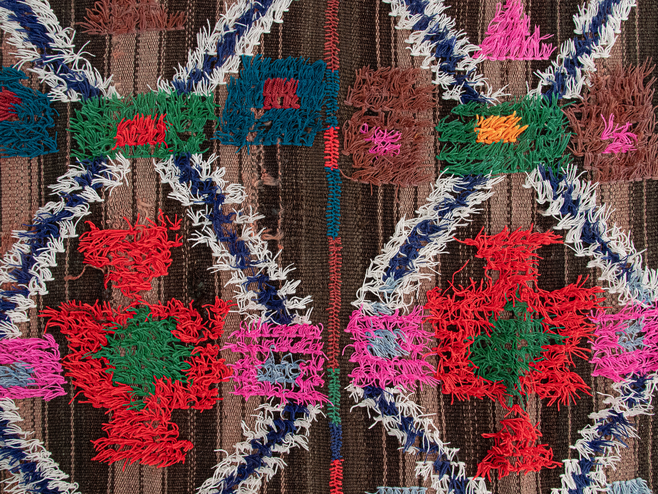 authentic vintage Turkish tulu rugs