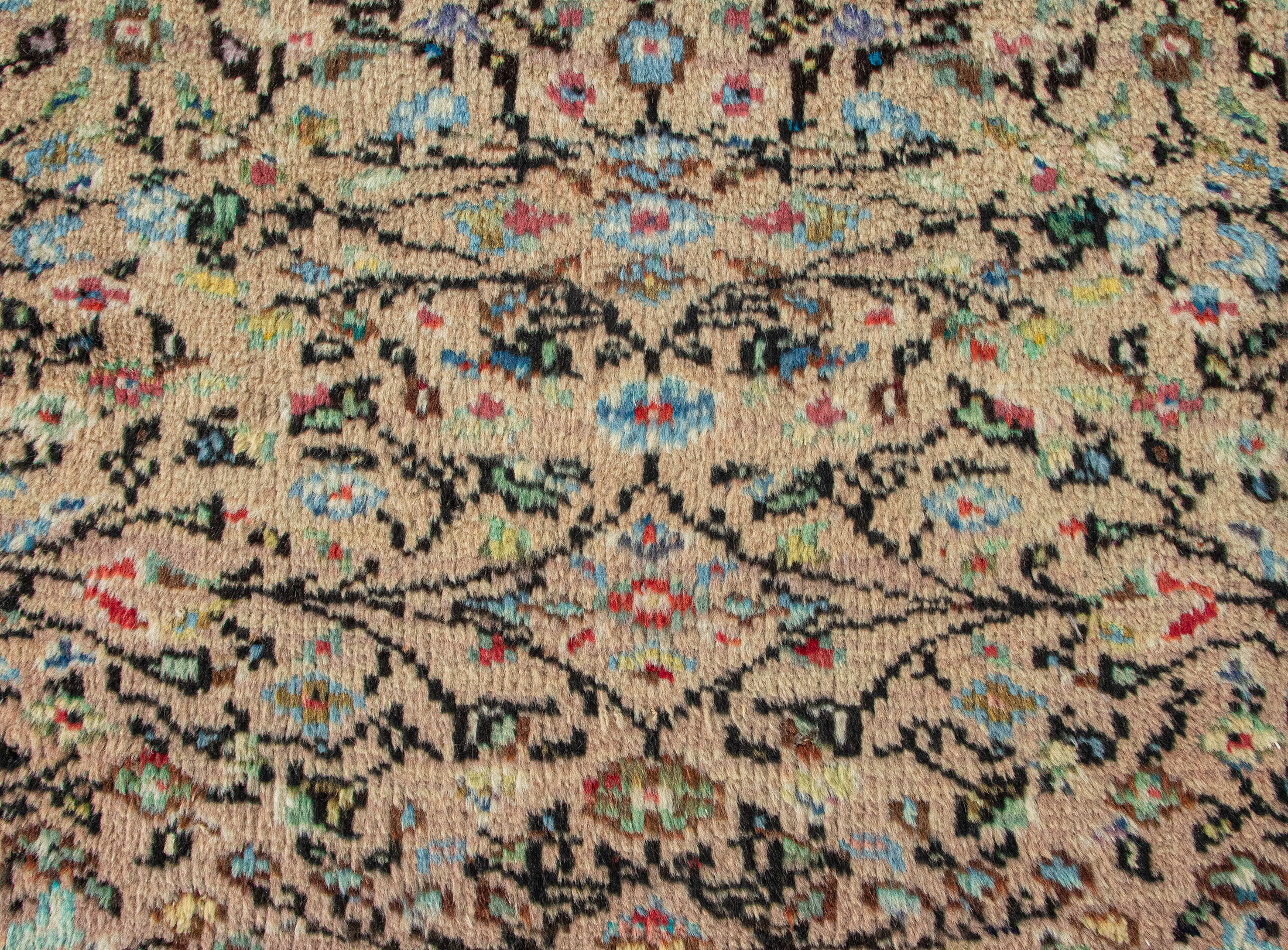 authentic vintage Turkish tulu rugs