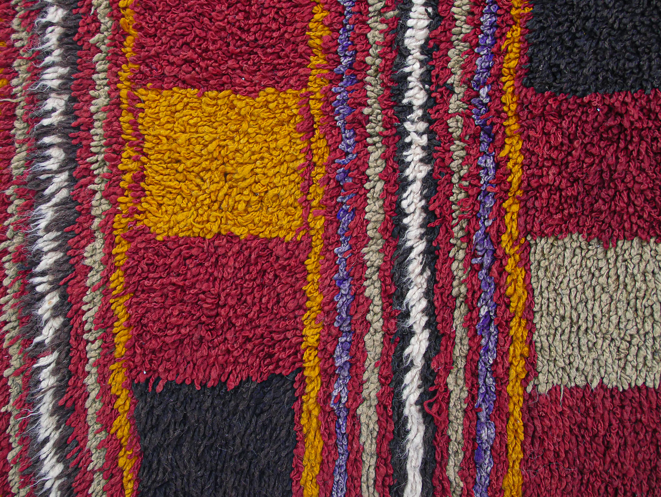 authentic vintage Turkish tulu rugs