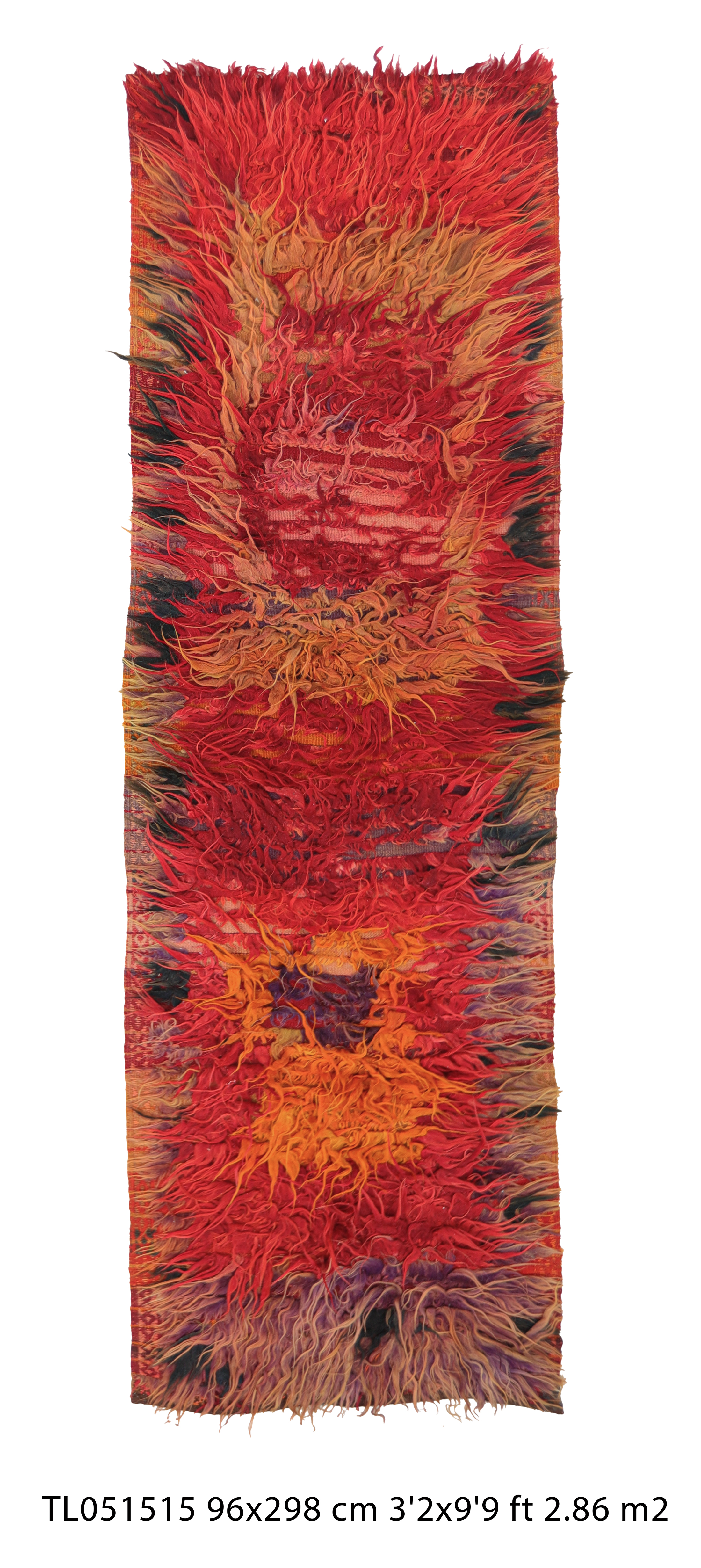 authentic vintage Turkish tulu rugs