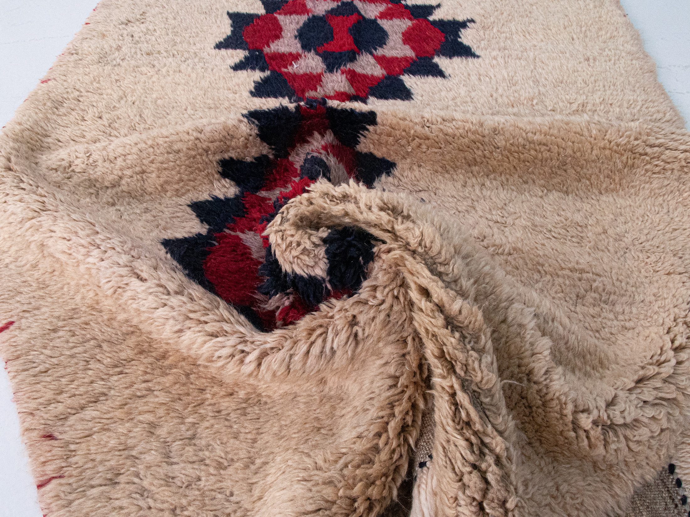 authentic vintage Turkish tulu rugs