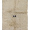 Authentic Vintage Turkish Tulu Rugs : Natural White Color Carpet | 156x230 cm - 5'1x7'7 ft - 3.58 m2 | TL070519 1 vintage tulu rug